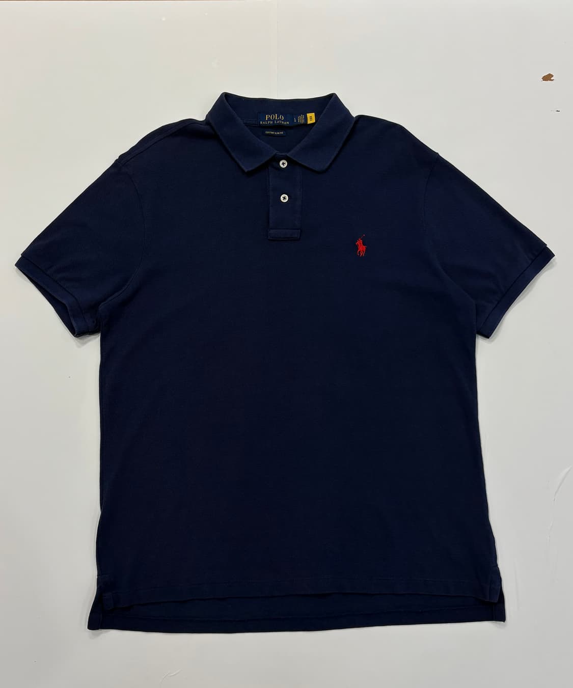 Polo 폴로랄프로렌 QR 네이비 카라티 상품이미지1