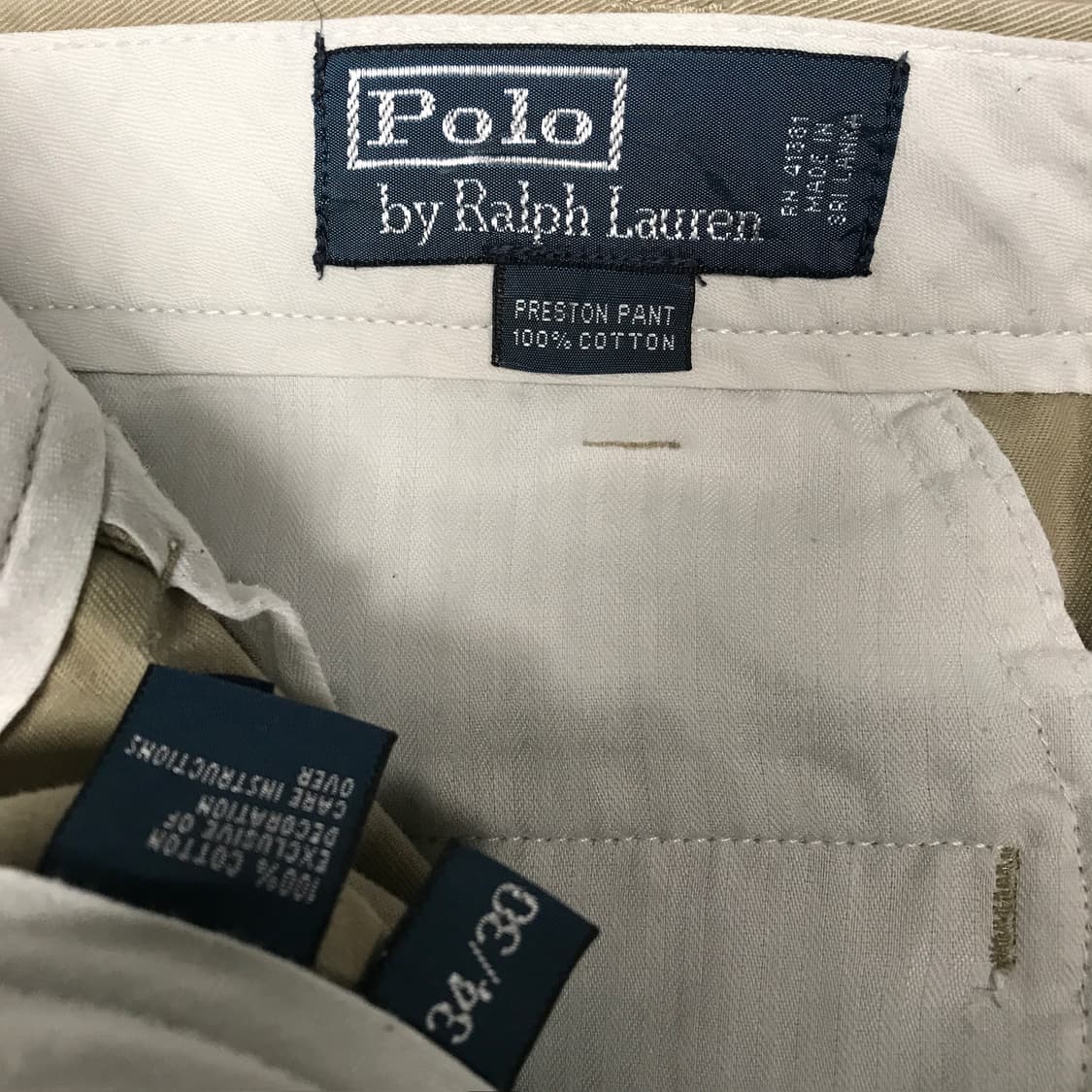 폴로 랄프로렌 베이지 치노 팬츠 34/30 상품이미지6