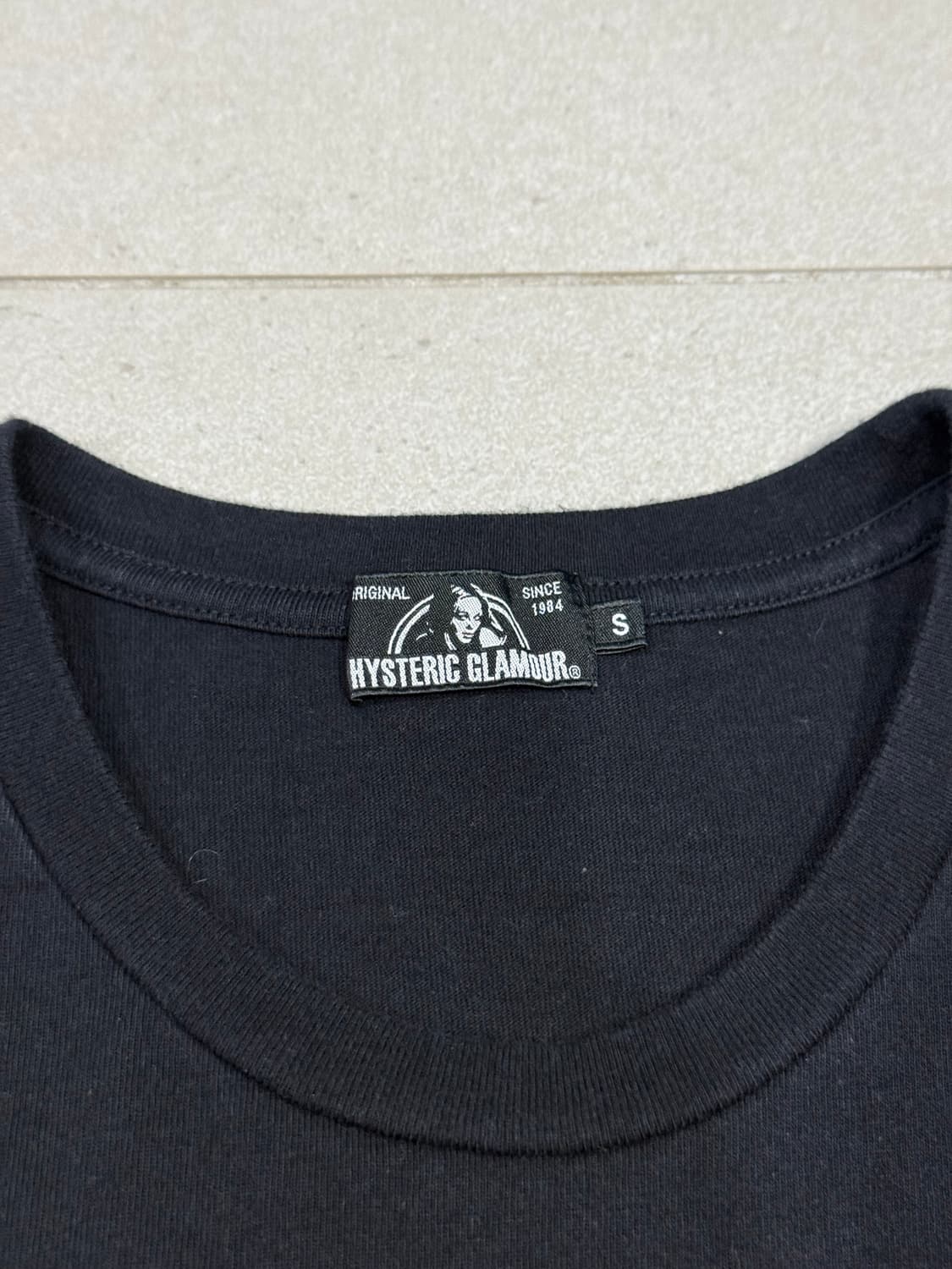 히스테릭 글래머 뉴욕타임즈 오마주 히스걸 반팔 티셔츠 상품이미지3