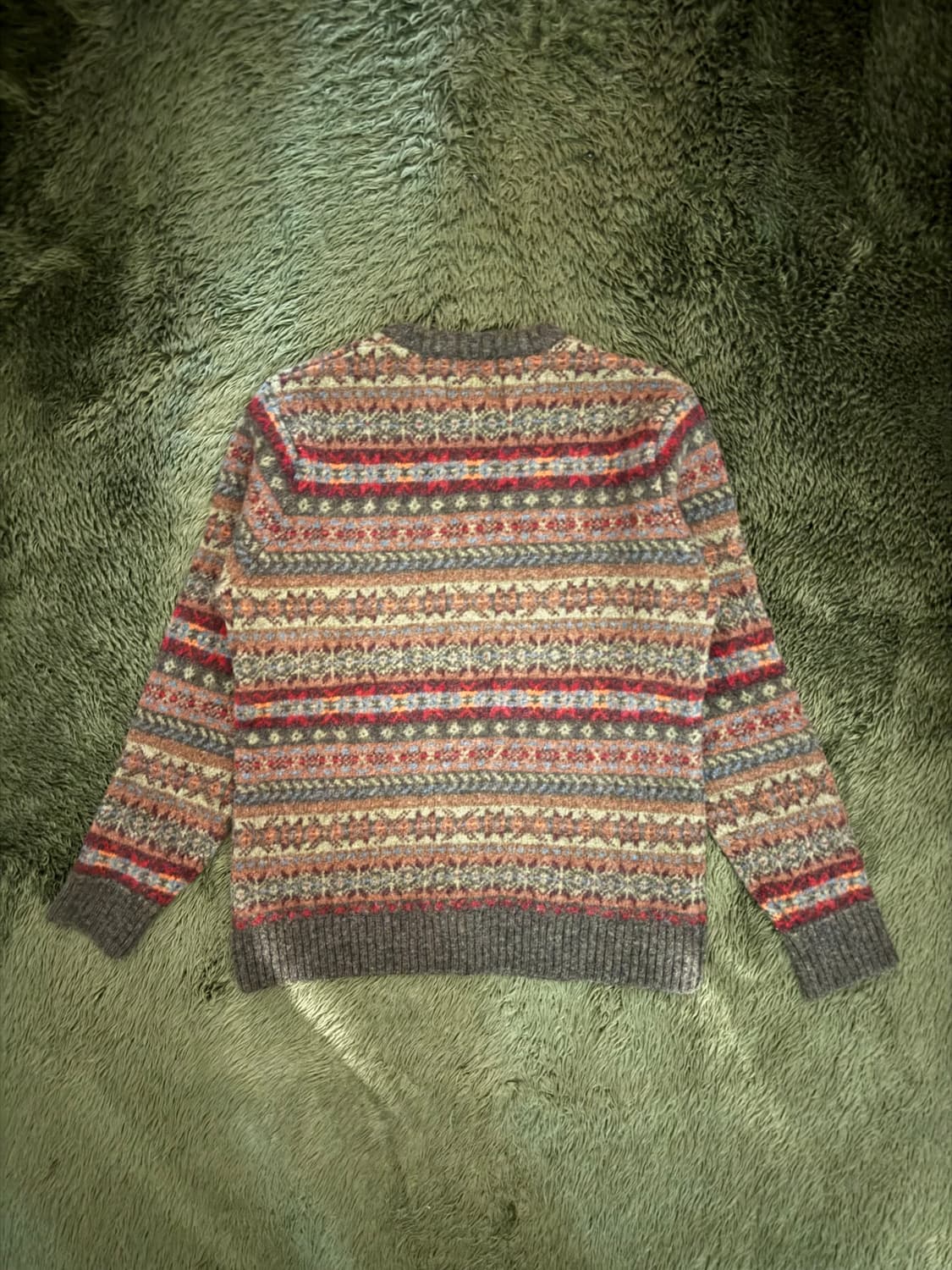 할리 오브 스코틀랜드 헨리 코튼 별주 페어 아일 심리스 니트 상품이미지7