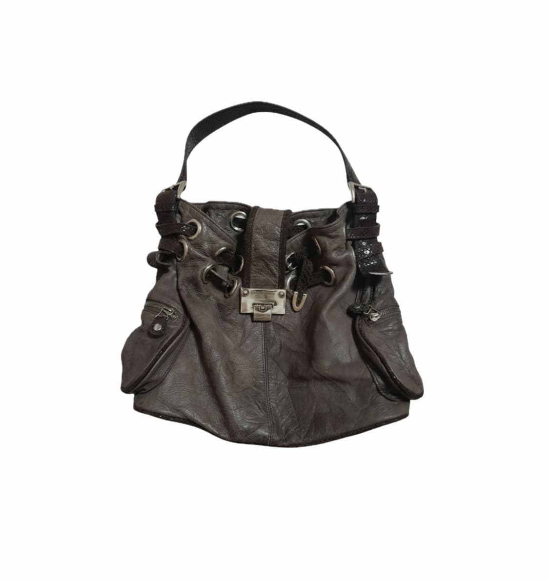 JIMMY CHOO LEATHER RING BAG  상품이미지1