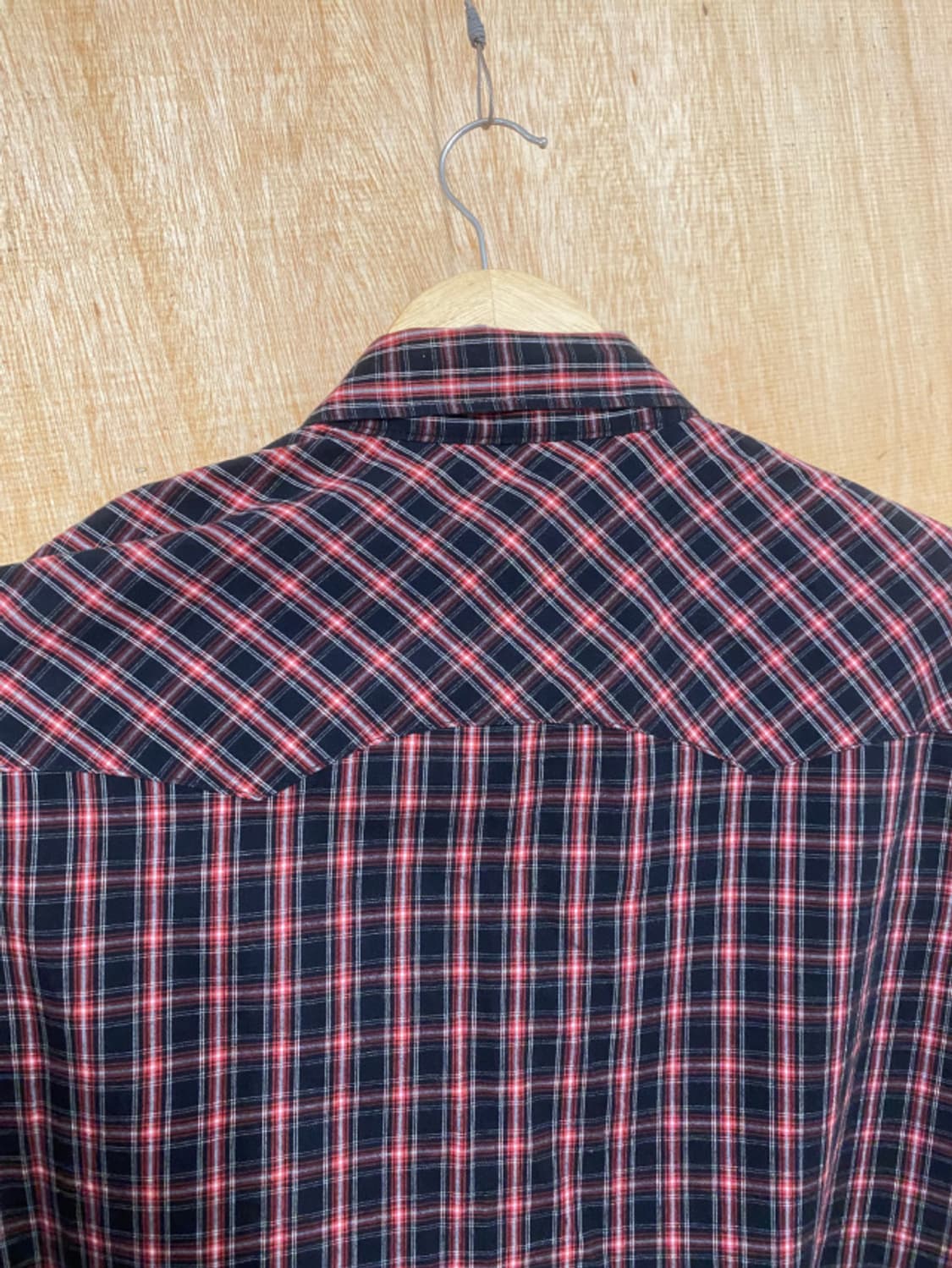 WRANGLER check western shirts 랭글러 웨스턴 셔츠 상품이미지5