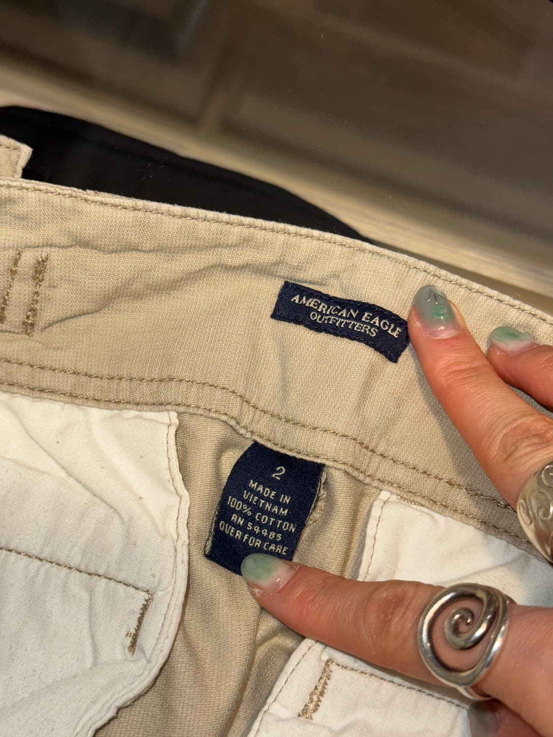 American eagle 아메리칸이글 카고 지퍼 미디스커트 상품이미지6