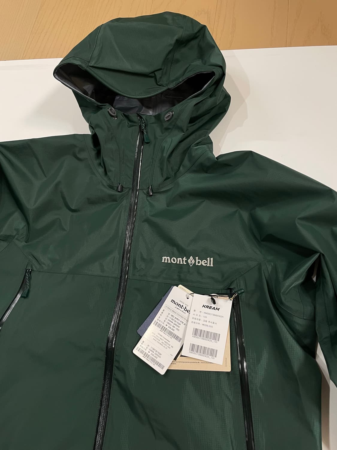 몽벨 레인트레커 자켓 L 새상품 판매 상품이미지2
