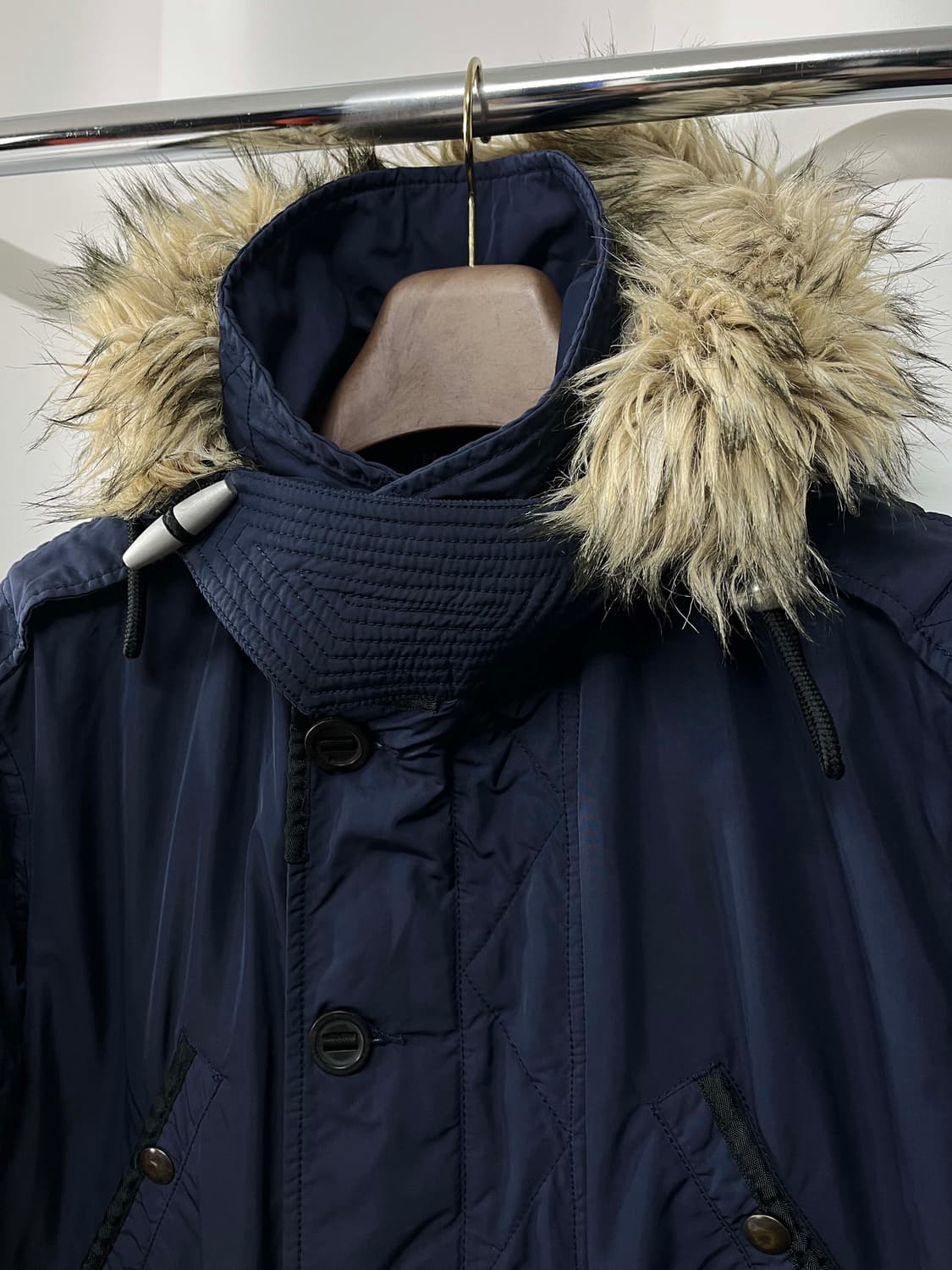 폴로 랄프로렌 로얄네이비 유틸리티 피쉬테일 콜드웨더 다운파카 자켓 상품이미지4