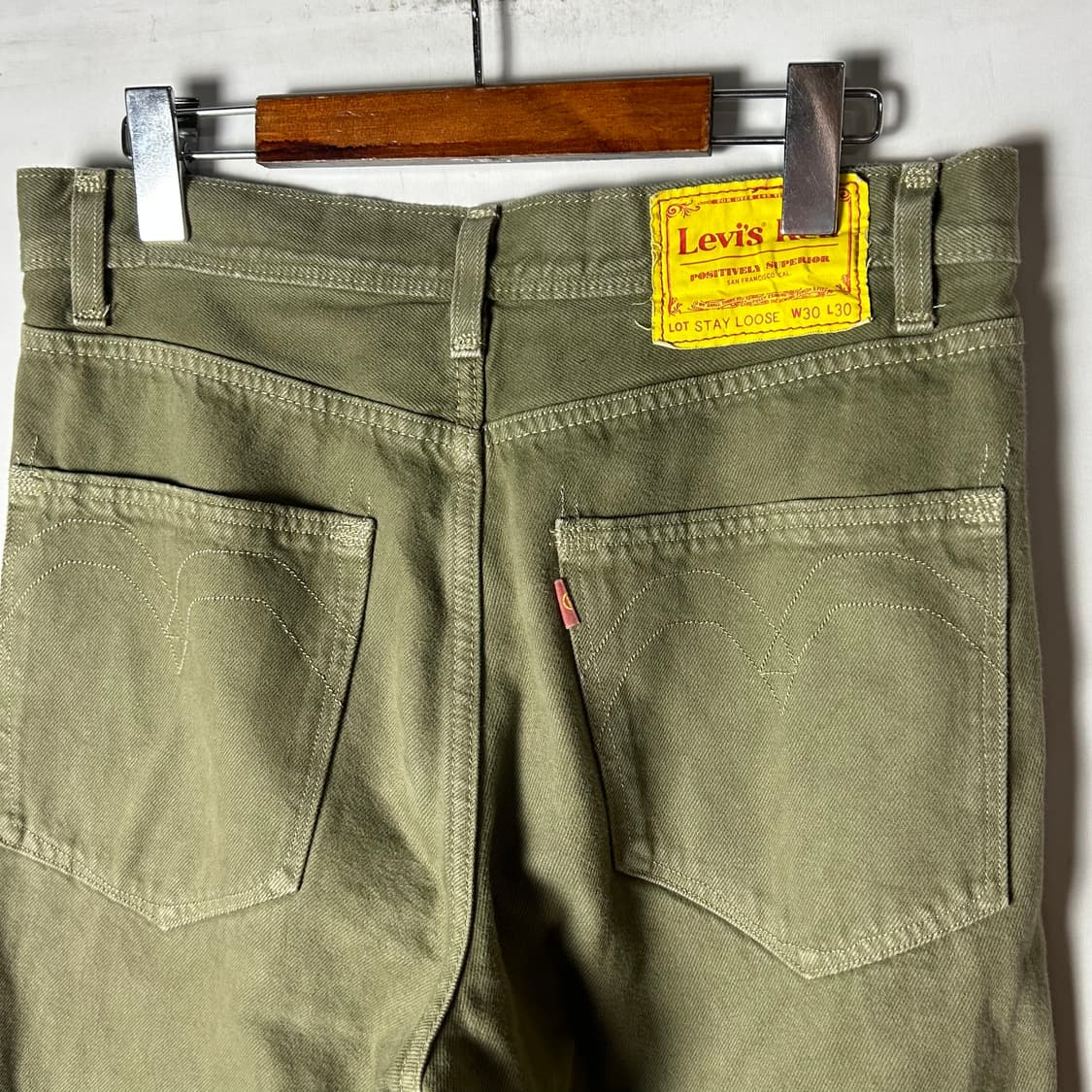 [Levi's] 리바이스 레드 카펜터 코튼 헴프 팬츠 상품이미지3