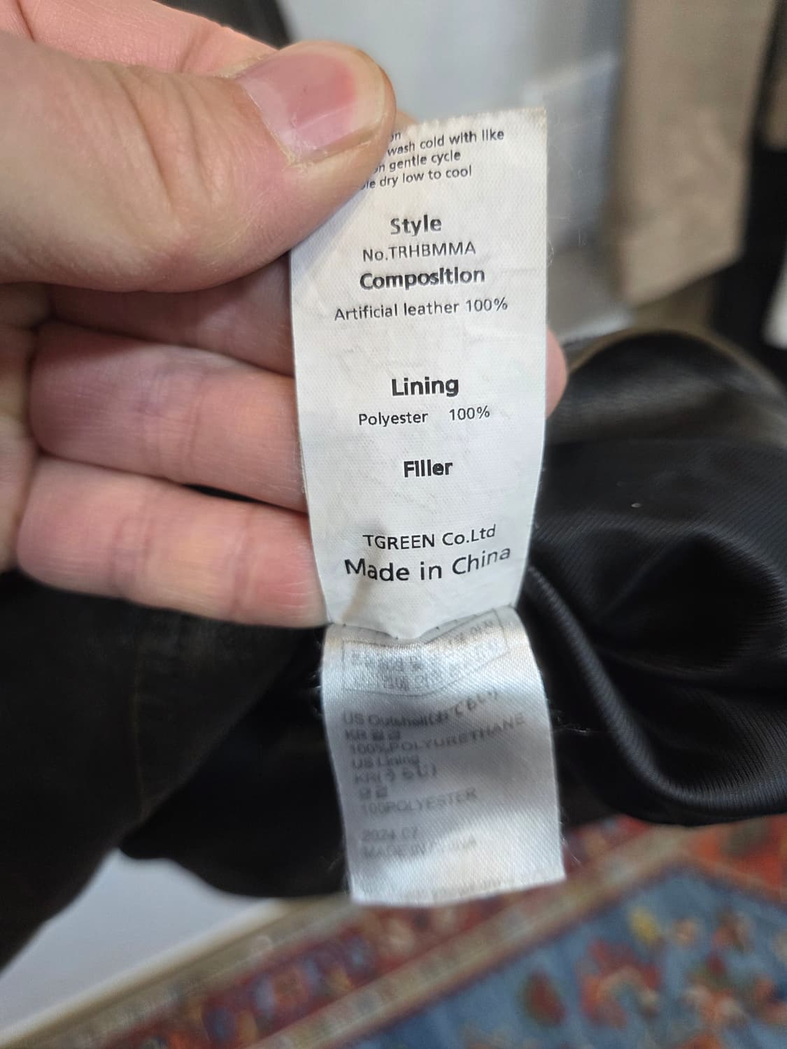 러기드하우스 빈티지워싱 투웨이 레더 자켓 xxl 상품이미지5