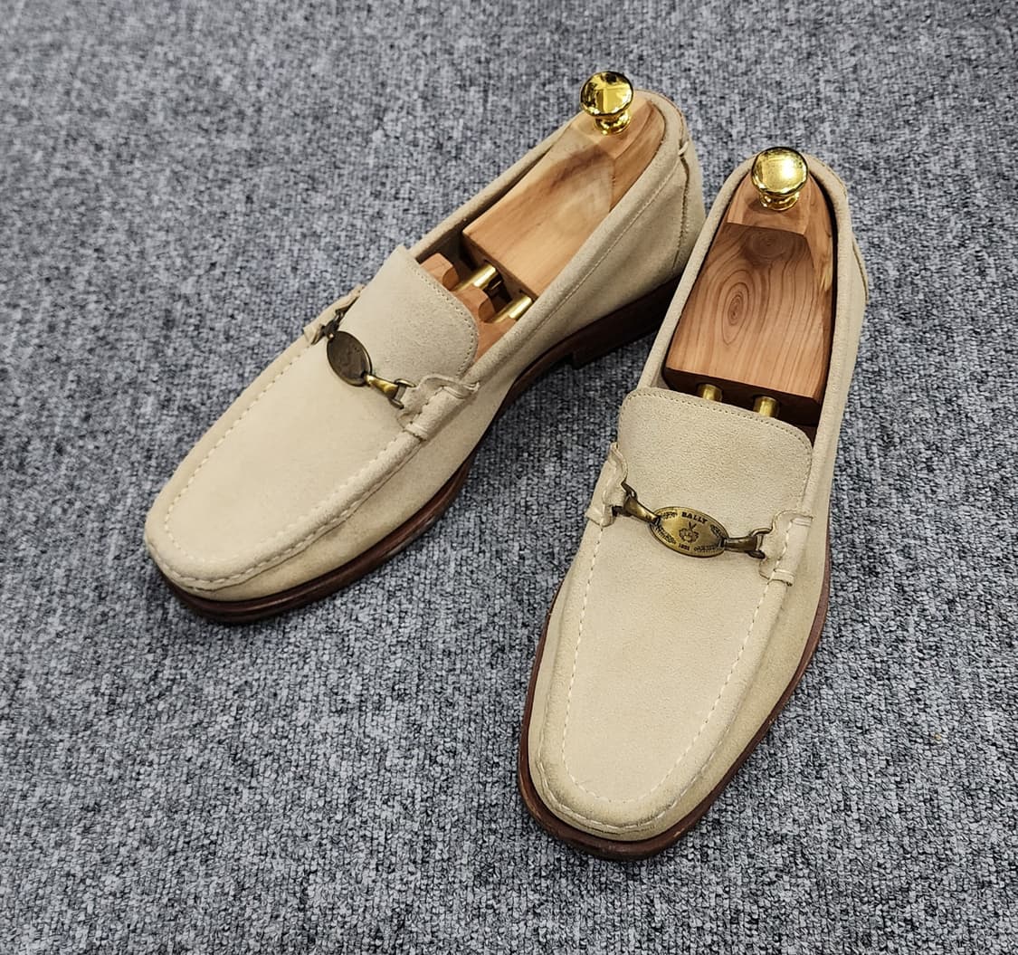 BALLY 발리 스웨이드 로퍼 US9 상품이미지1