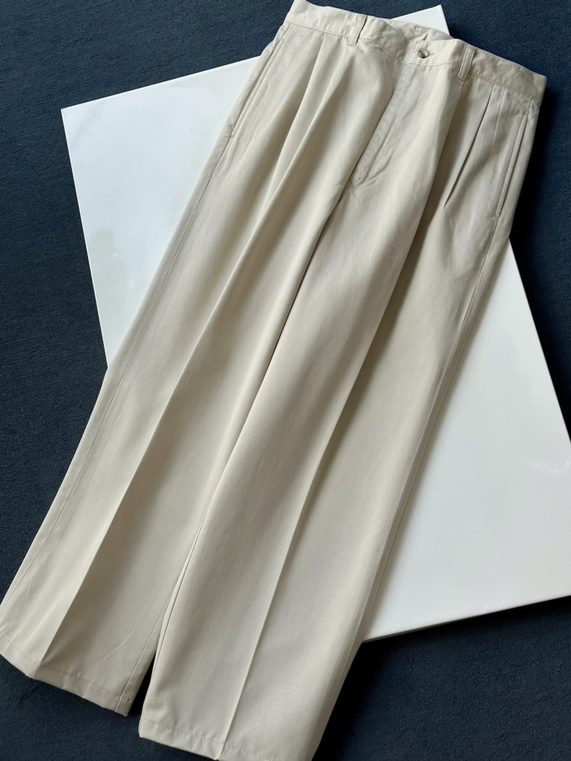 2 pleats wide chino pants 상품이미지9