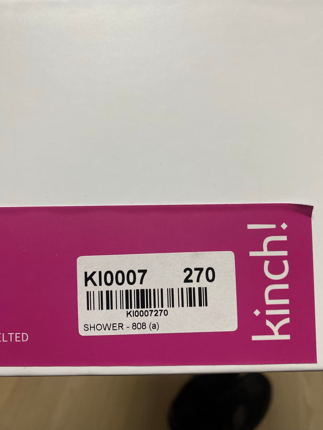 킨치 더비슈즈 808(a) 270 사이즈 블랙 팝니다. 상품이미지4