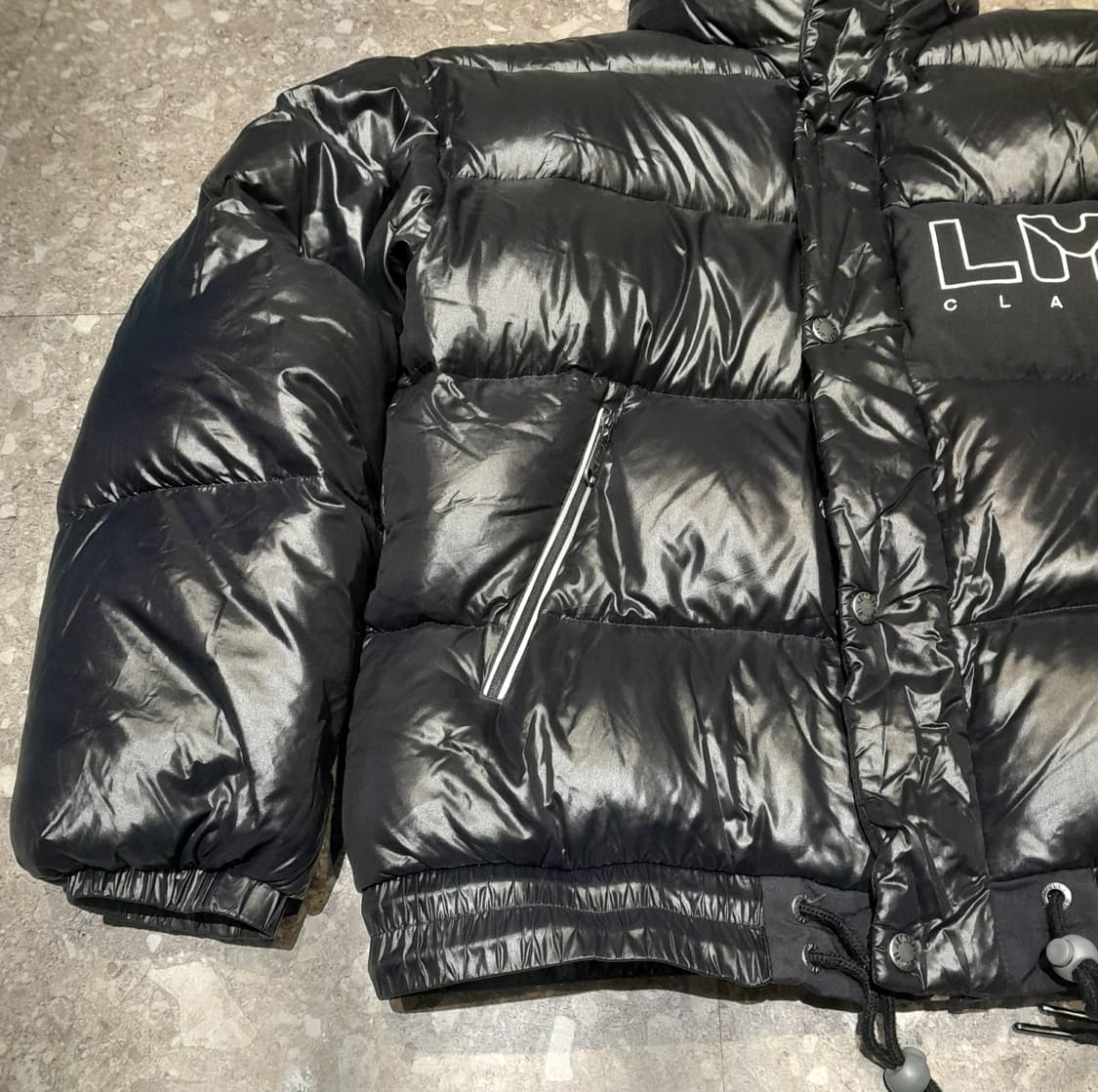 💥LMC X 밀레 덕다운 패딩 블랙 (S)  상품이미지4