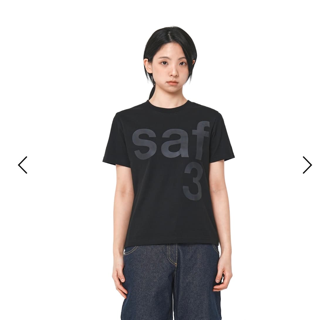 사파리스팟 1/2 반팔 블랙 2size 상품이미지1