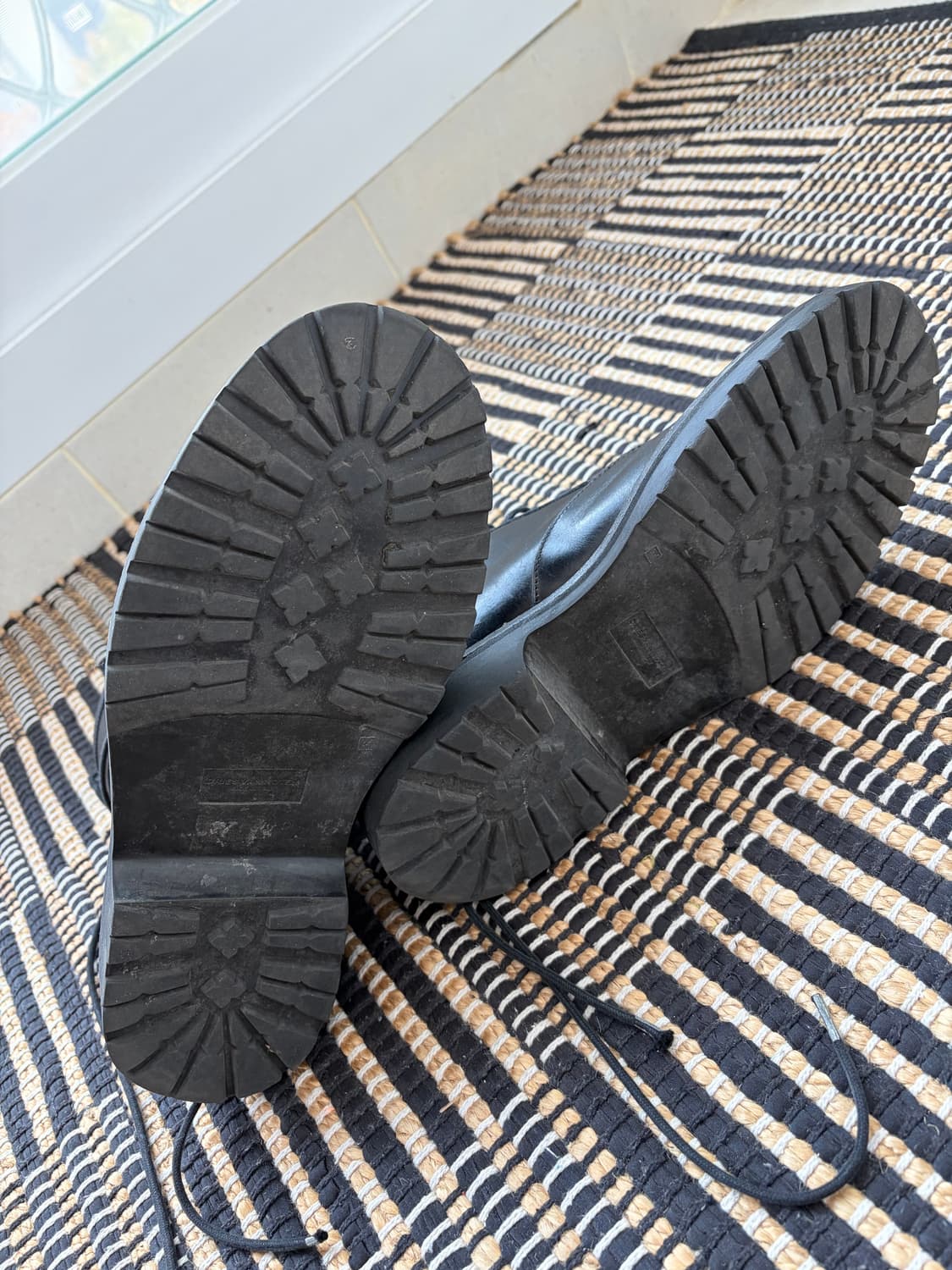 드리스 반 노튼 컴뱃 부츠 40사이즈 상품이미지6