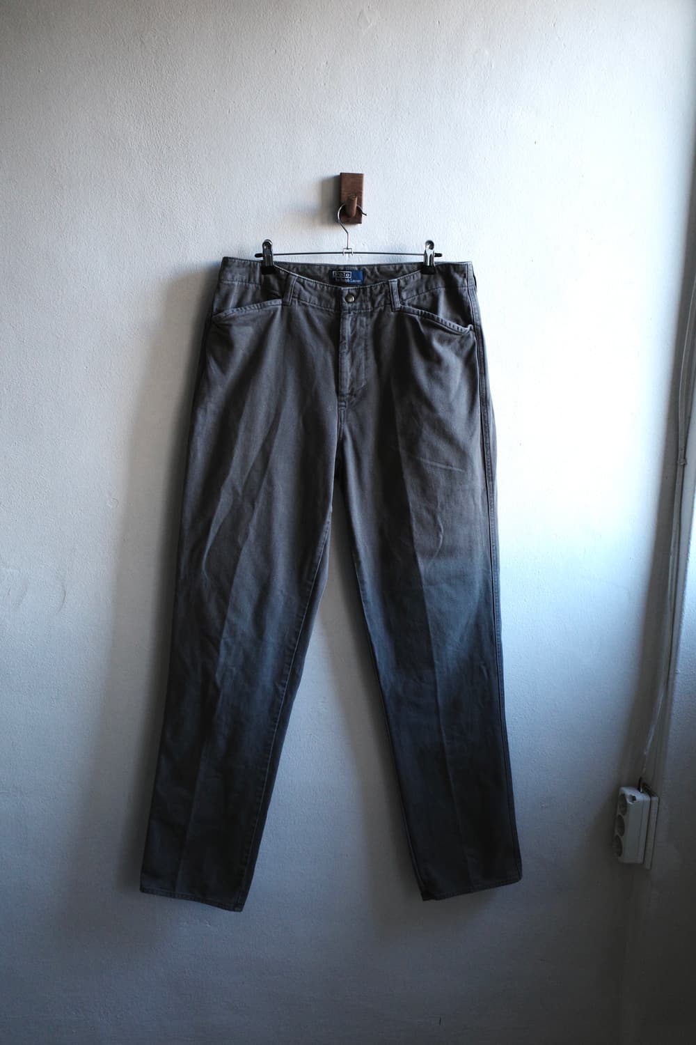 폴로 스트레이트 코튼 팬츠 상품이미지2