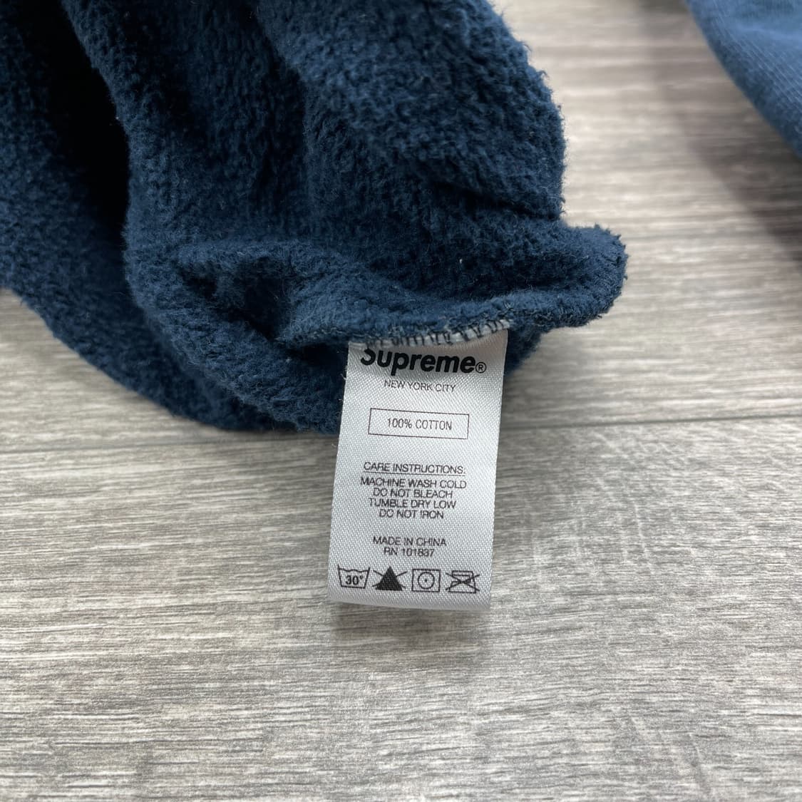 19SS 슈프림 올드 잉글리시 스트라이프 후드집업 상품이미지8