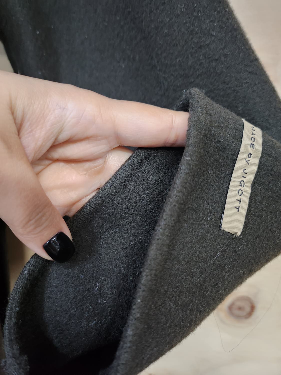 135) 지고트 모직 여성 코트 상품이미지5