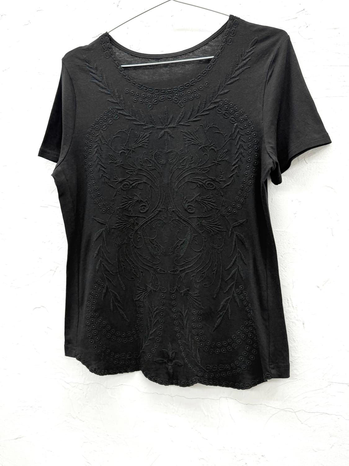 style ravie 엠브로이더리 티셔츠 상품이미지2