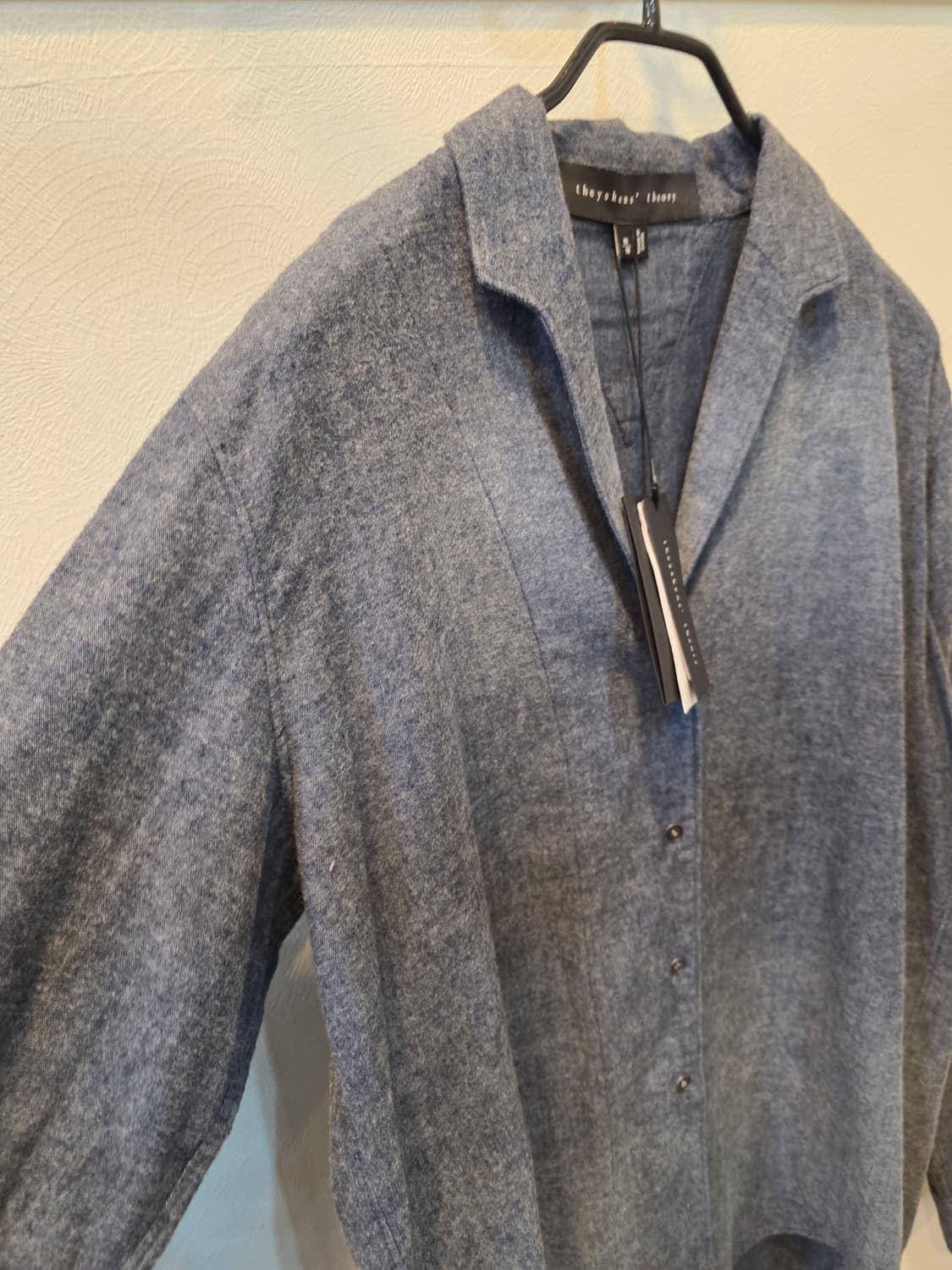 theyyskens' theory 크라데이션블루남방 M사이즈 상품이미지4