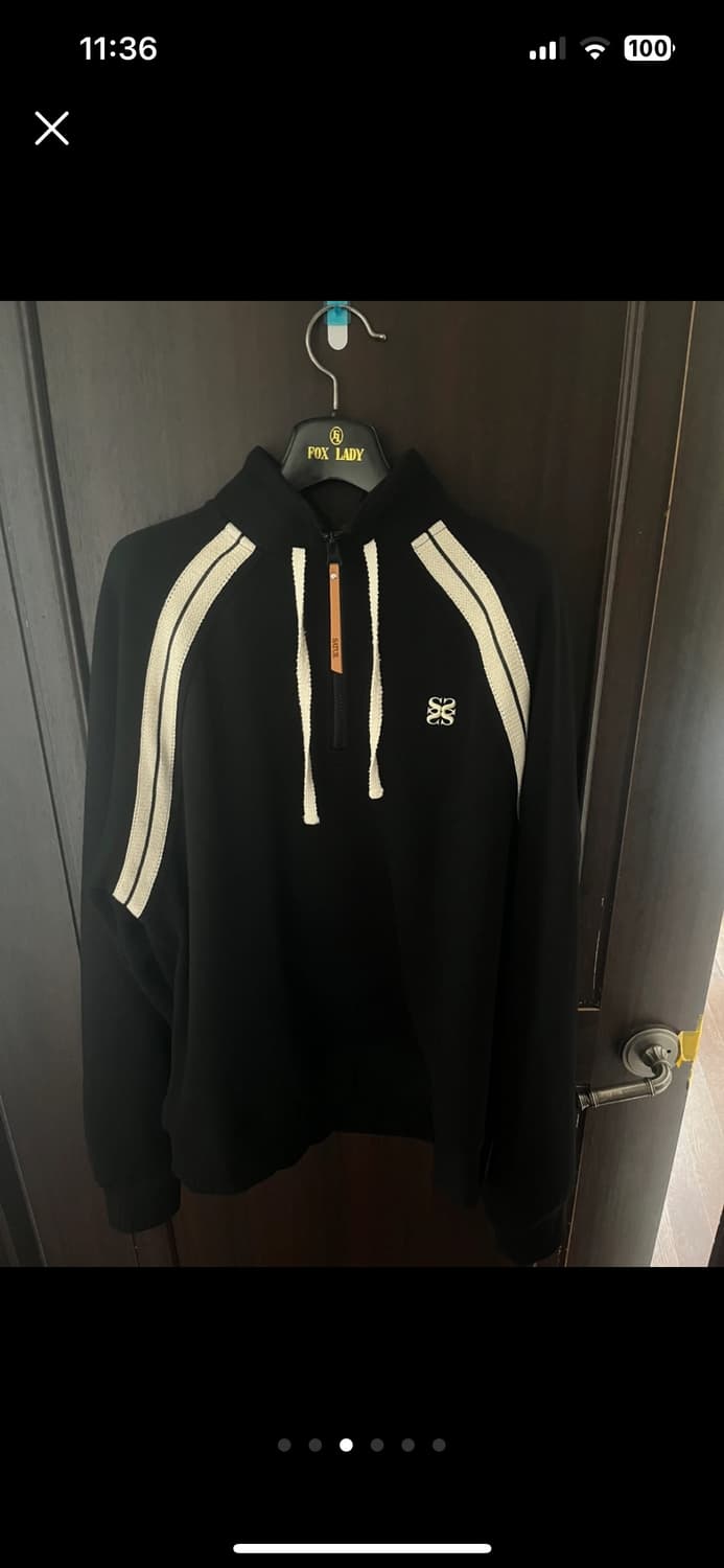 세터 satur 니트집업 팝니다 상품이미지3