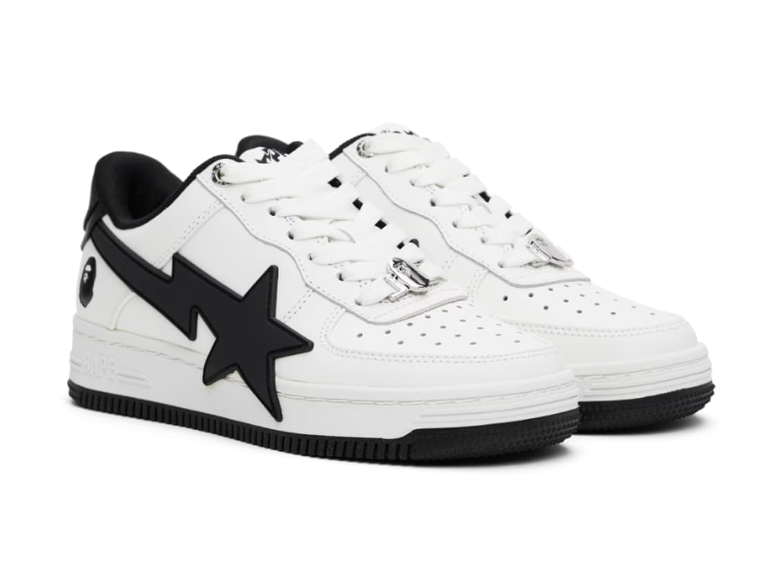 새상품 베이프 베이프스타 os #2 블랙 36사이즈 상품이미지2