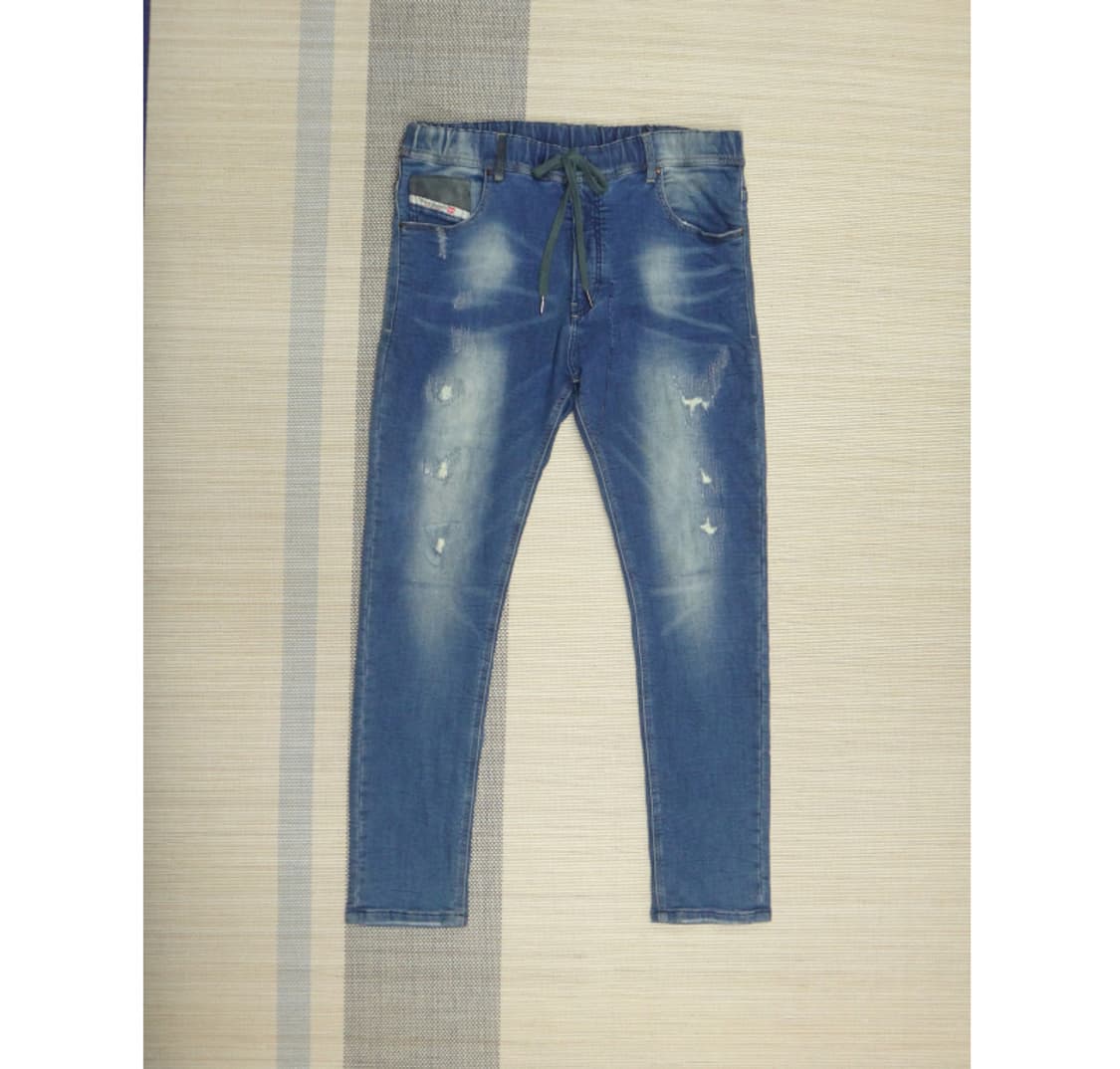 (33-34) 디젤 밴딩 슬림 스키니 sweat 데님팬츠 상품이미지1