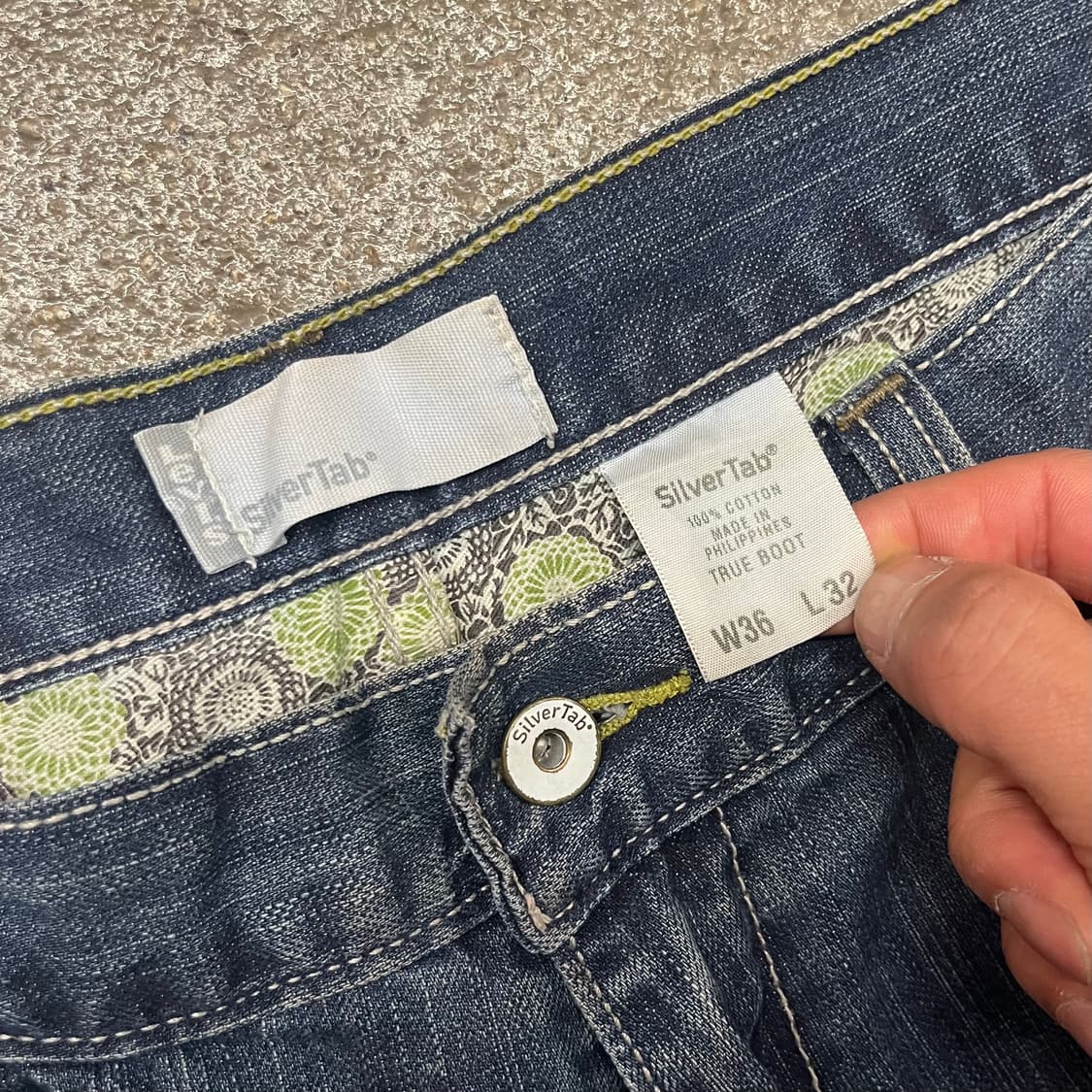 00s 리바이스 실버탭 루즈 부츠컷 (37“) 상품이미지6
