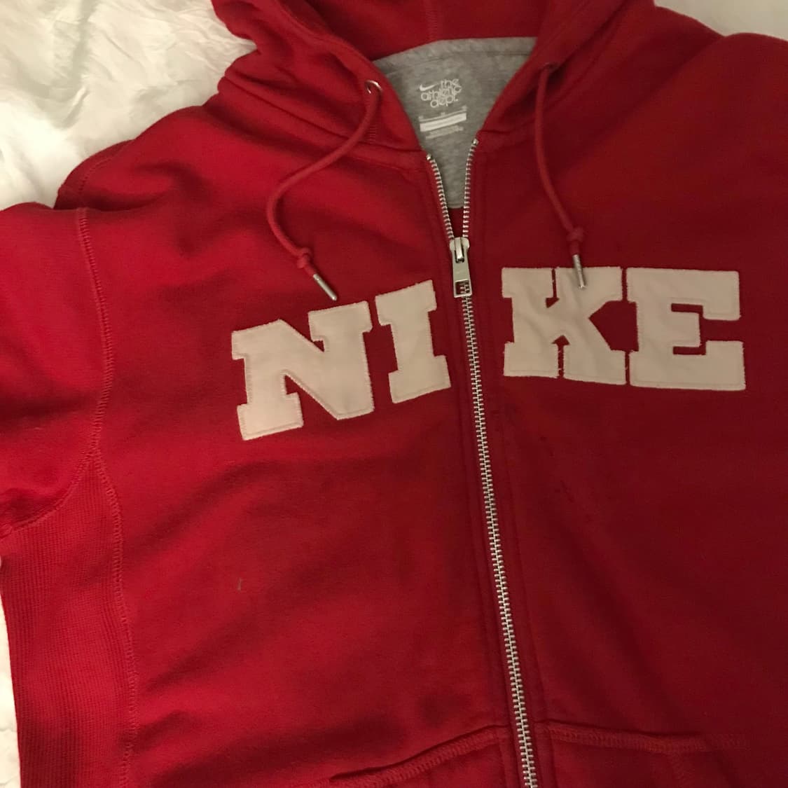 NIKE 나이키 키치 스포티 레드 후드집업 상품이미지5