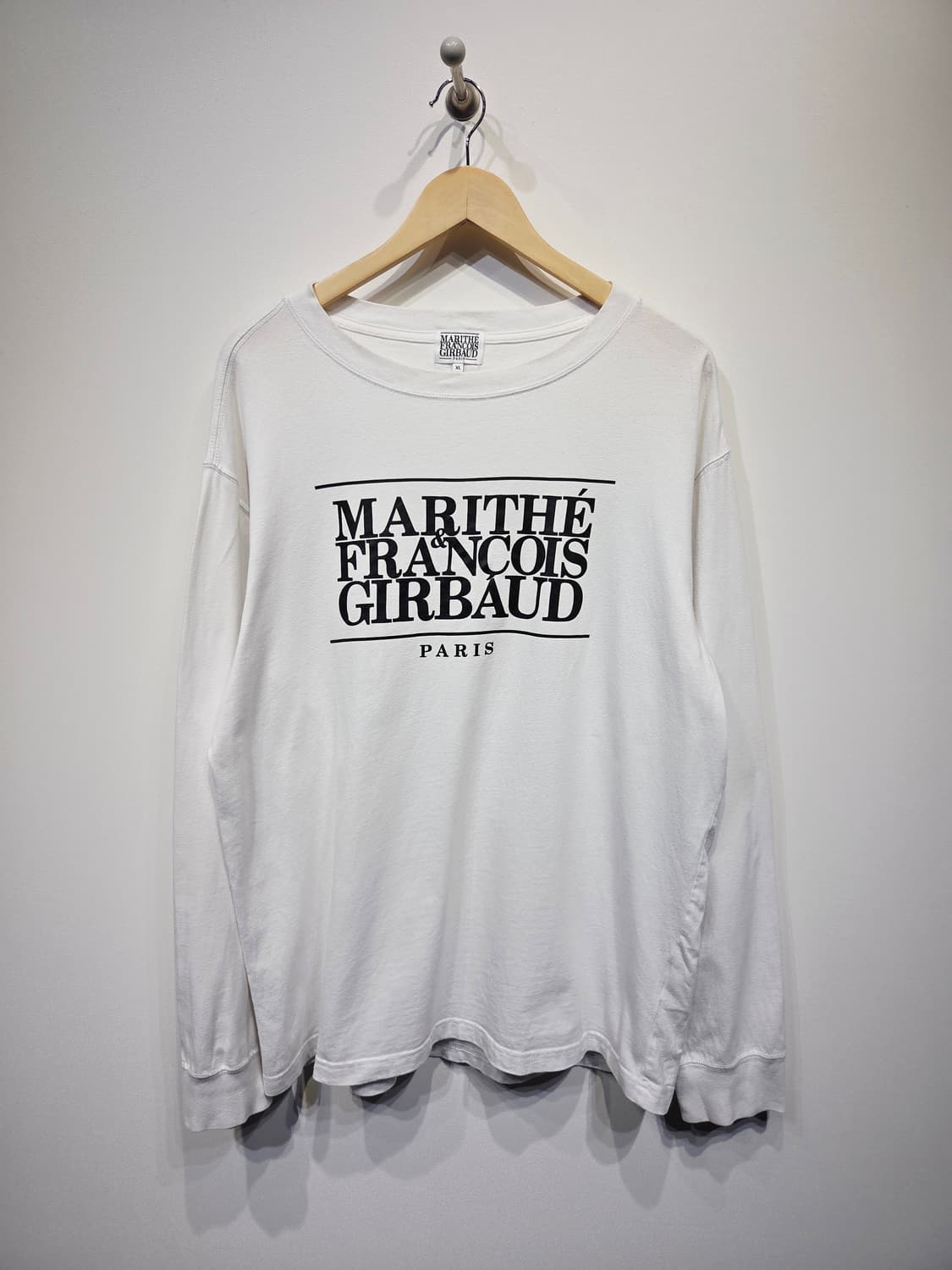 마리떼 프랑소와 저버 화이트 긴팔 티셔츠_XL 상품이미지2