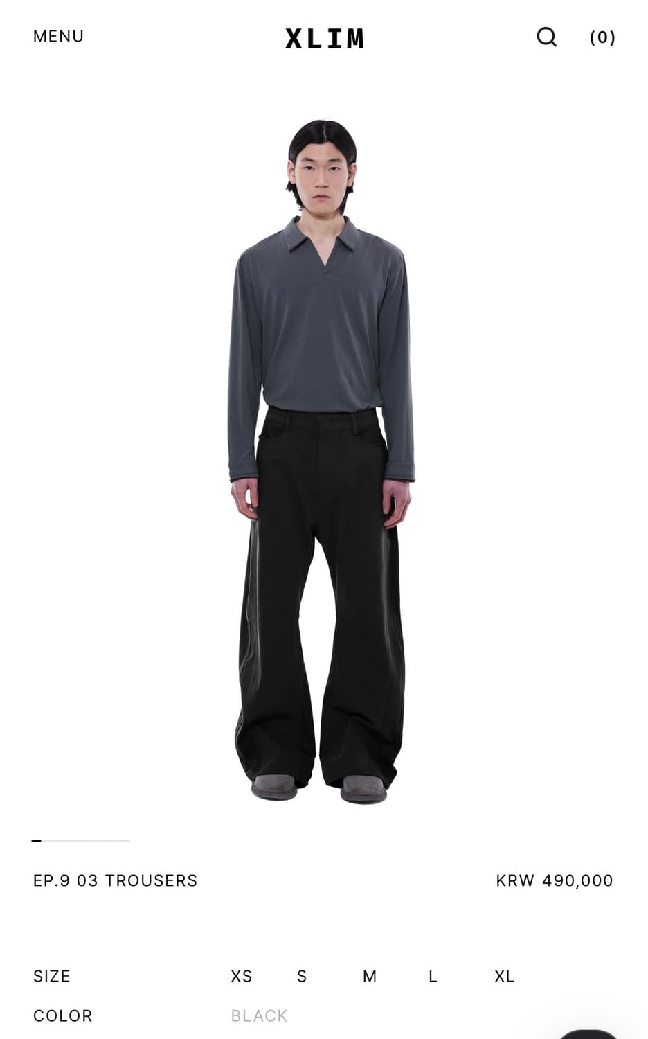 엑슬림 EP.9 03 TROUSERS 상품이미지2