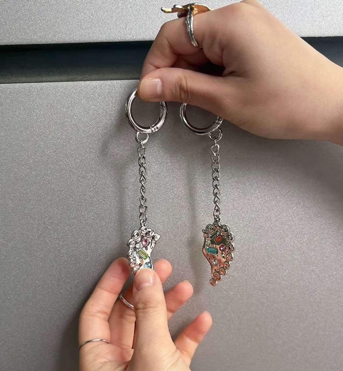 [선물추천] 하트 실버 키링 Heart Keyring (Silver) 상품이미지9