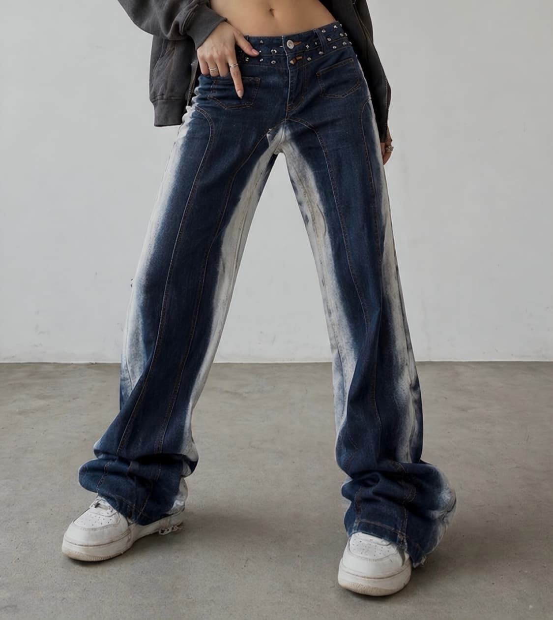 빈티지 워싱 데님 팬츠 상품이미지1