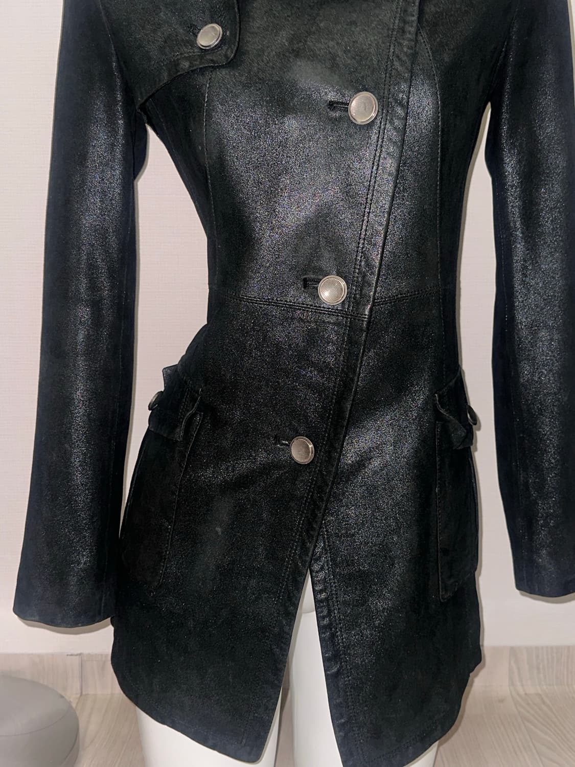 다이아 빈티지 가죽자켓 상품이미지6