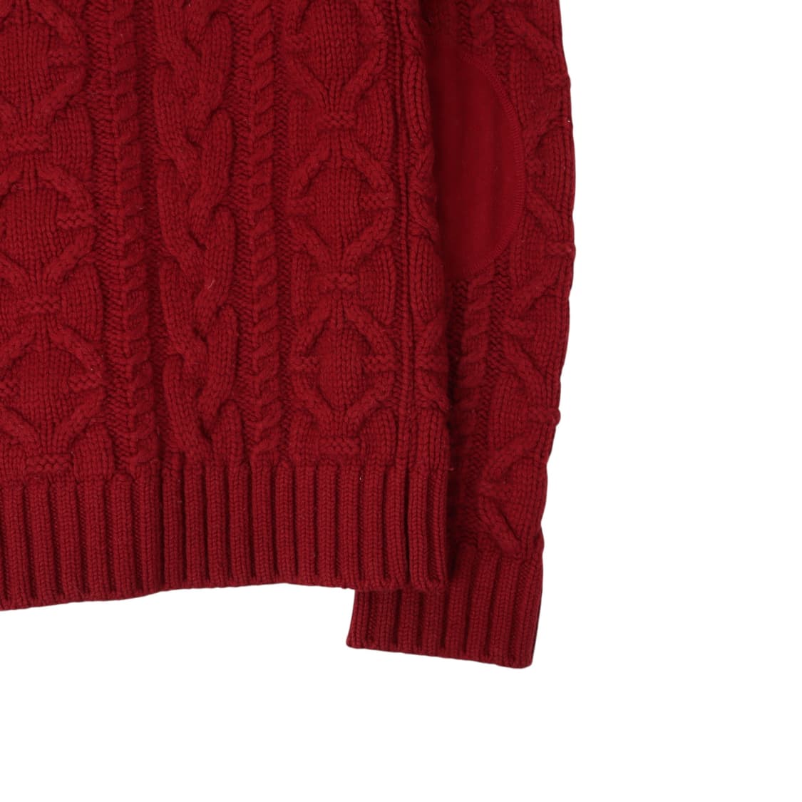 라코스테 레드 피셔 케이블 니트 숄카라 가디건 상품이미지7
