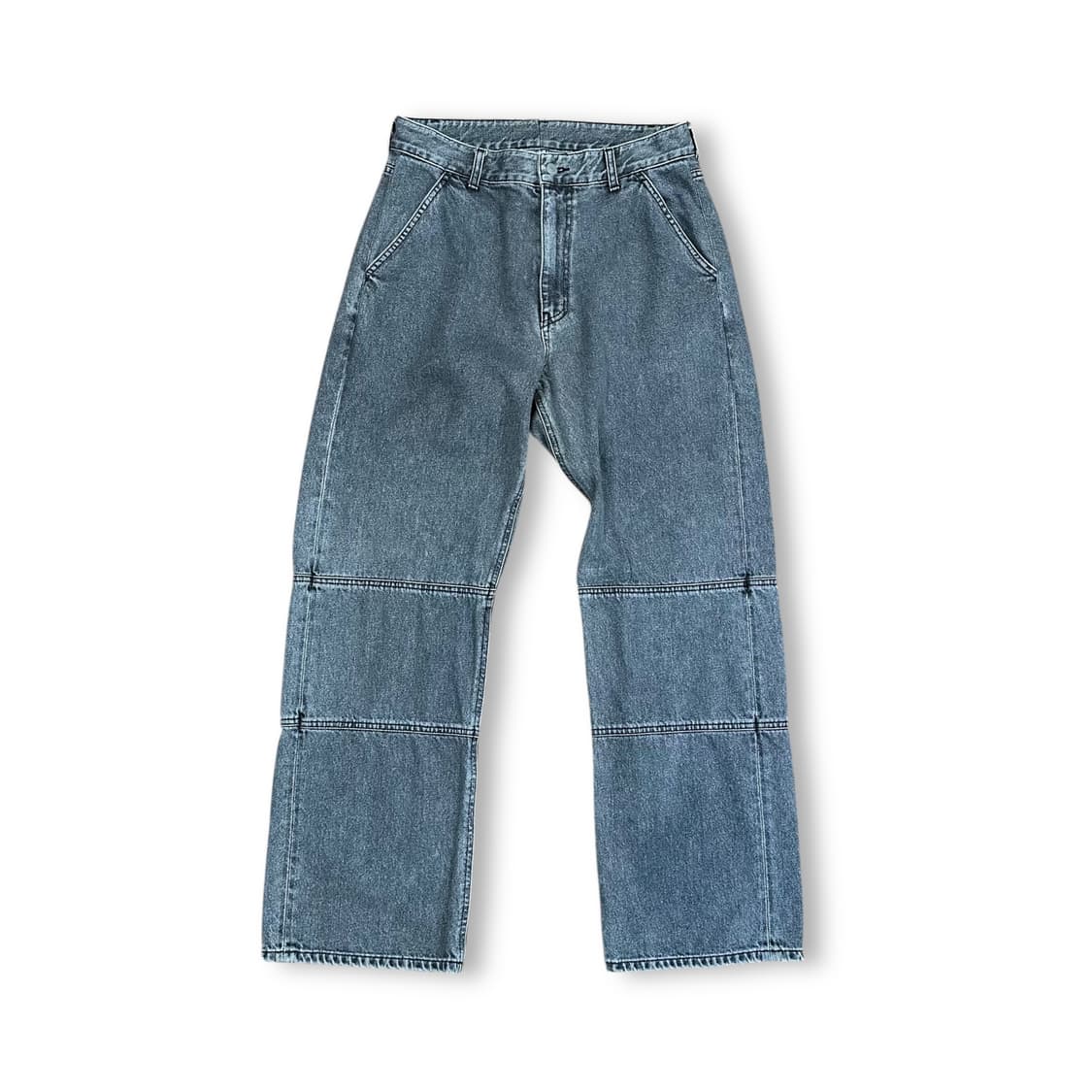 유니폼브릿지 더블니 데님팬츠 상품이미지1