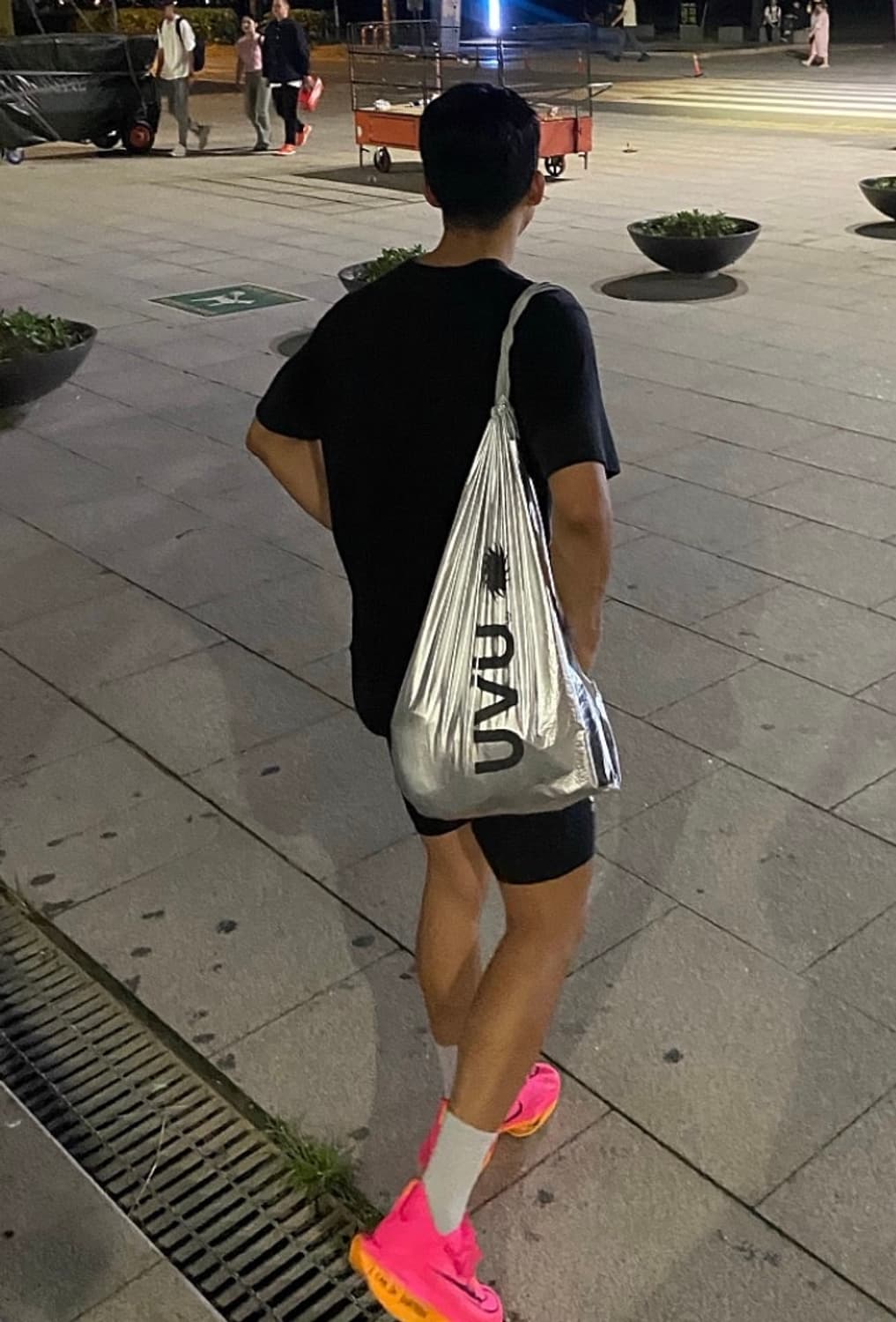 UVU Racing Bag Silver 판매합니다 상품이미지1