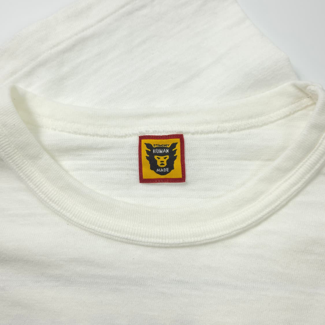 휴먼메이드 하트배지 코튼 티셔츠 화이트 (2XL) 상품이미지4