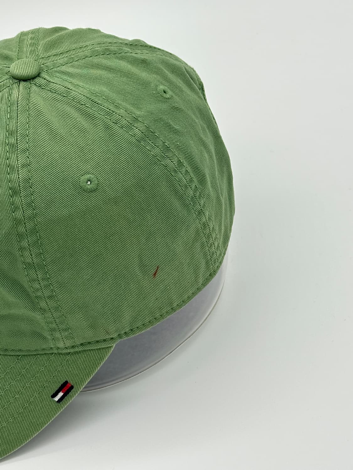 [M-L] 타미힐피거 85로고 연두 볼캡 모자 상품이미지5