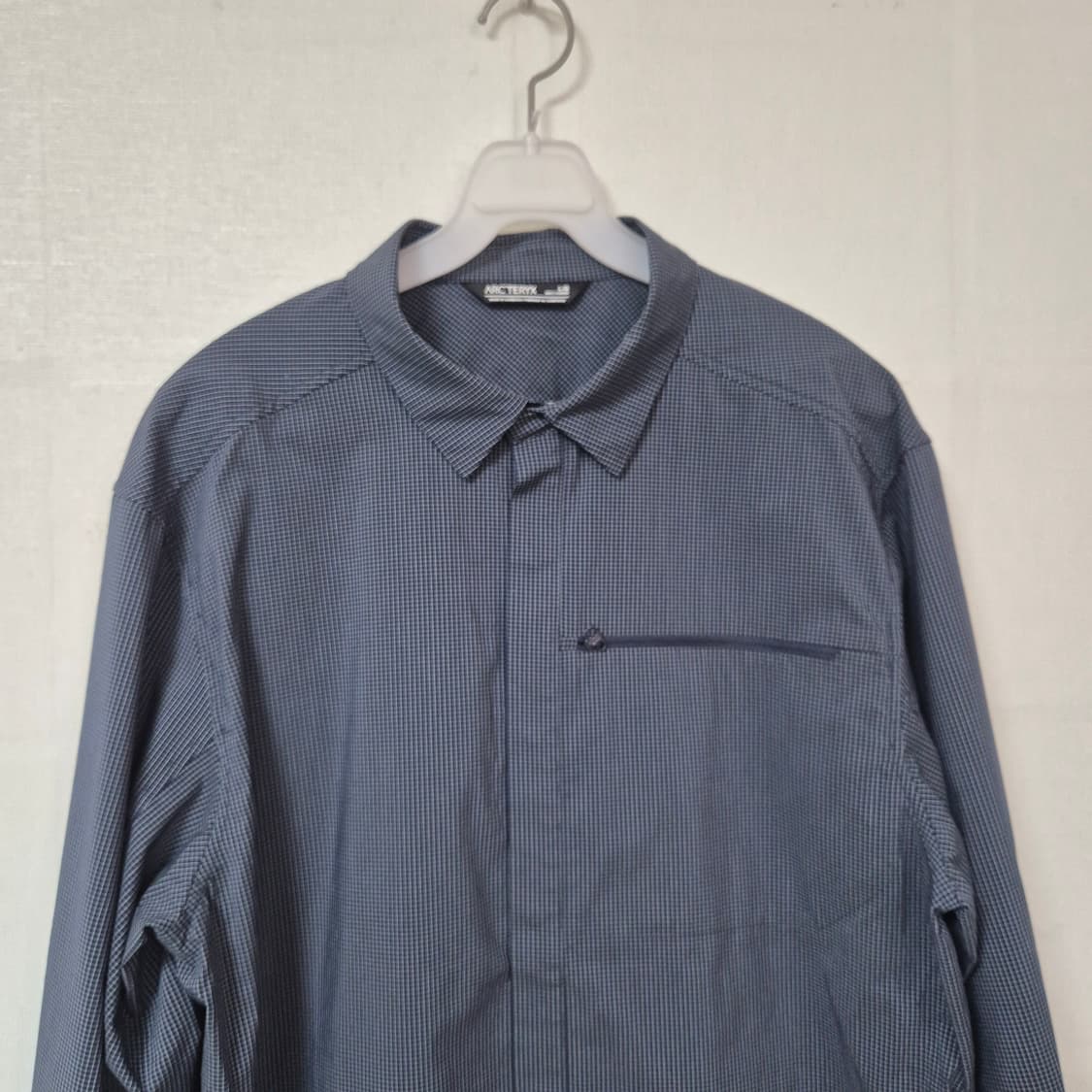 아크테릭스 남성 긴팔 셔츠 체크 상품이미지3