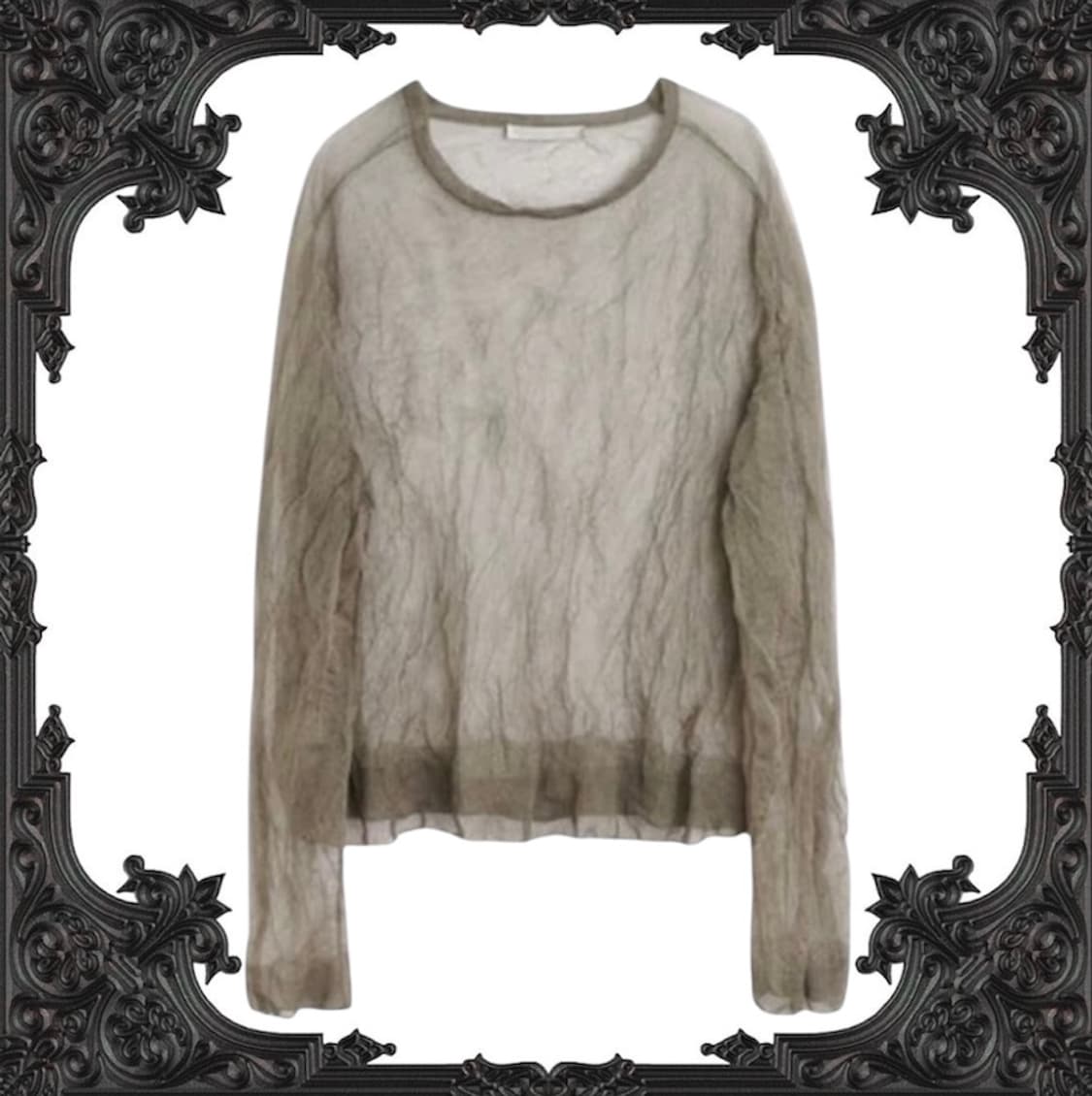 아워레가시 블렌드 실크 니트 상품이미지1