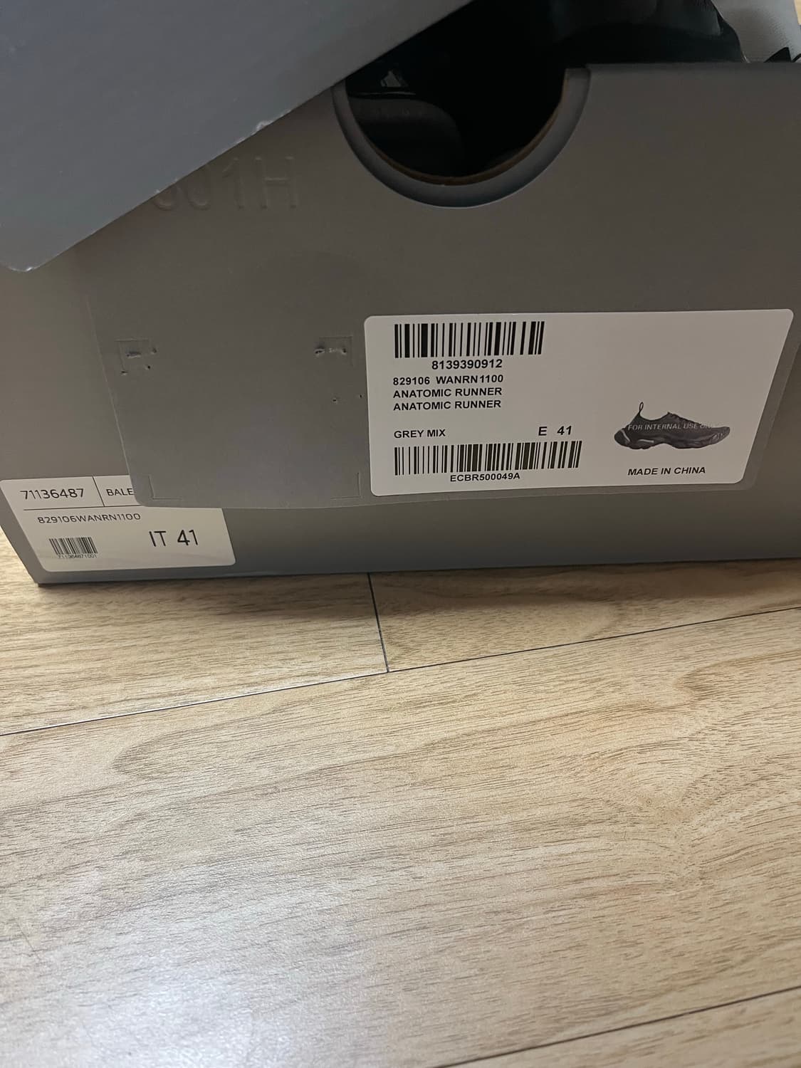 [41] 발렌시아가 아나토믹 러너 스니커즈 그레이 상품이미지9