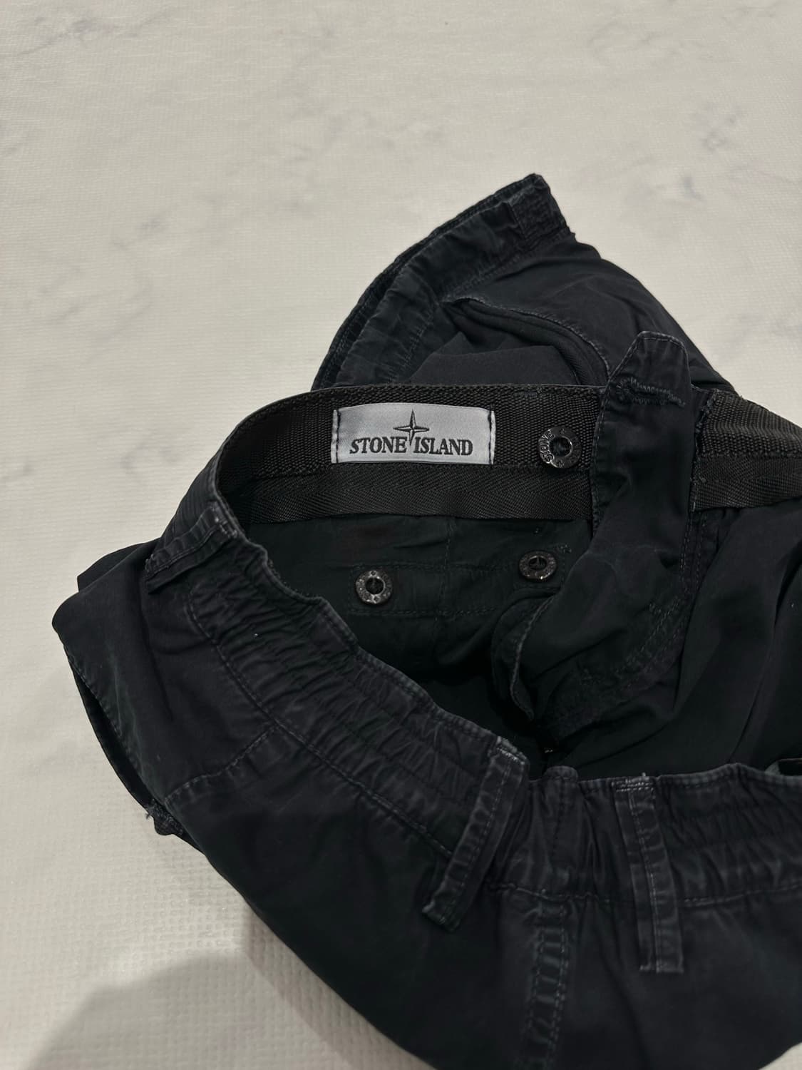 스톤아일랜드 가먼트다잉 카고 반바지 30 사이즈 상품이미지5