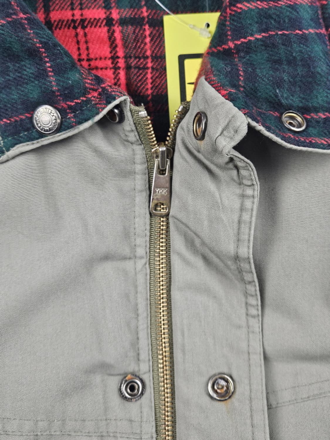 윈드브레이커 체크카라 봄버 헌팅자켓 ( M ) / 9937 상품이미지8