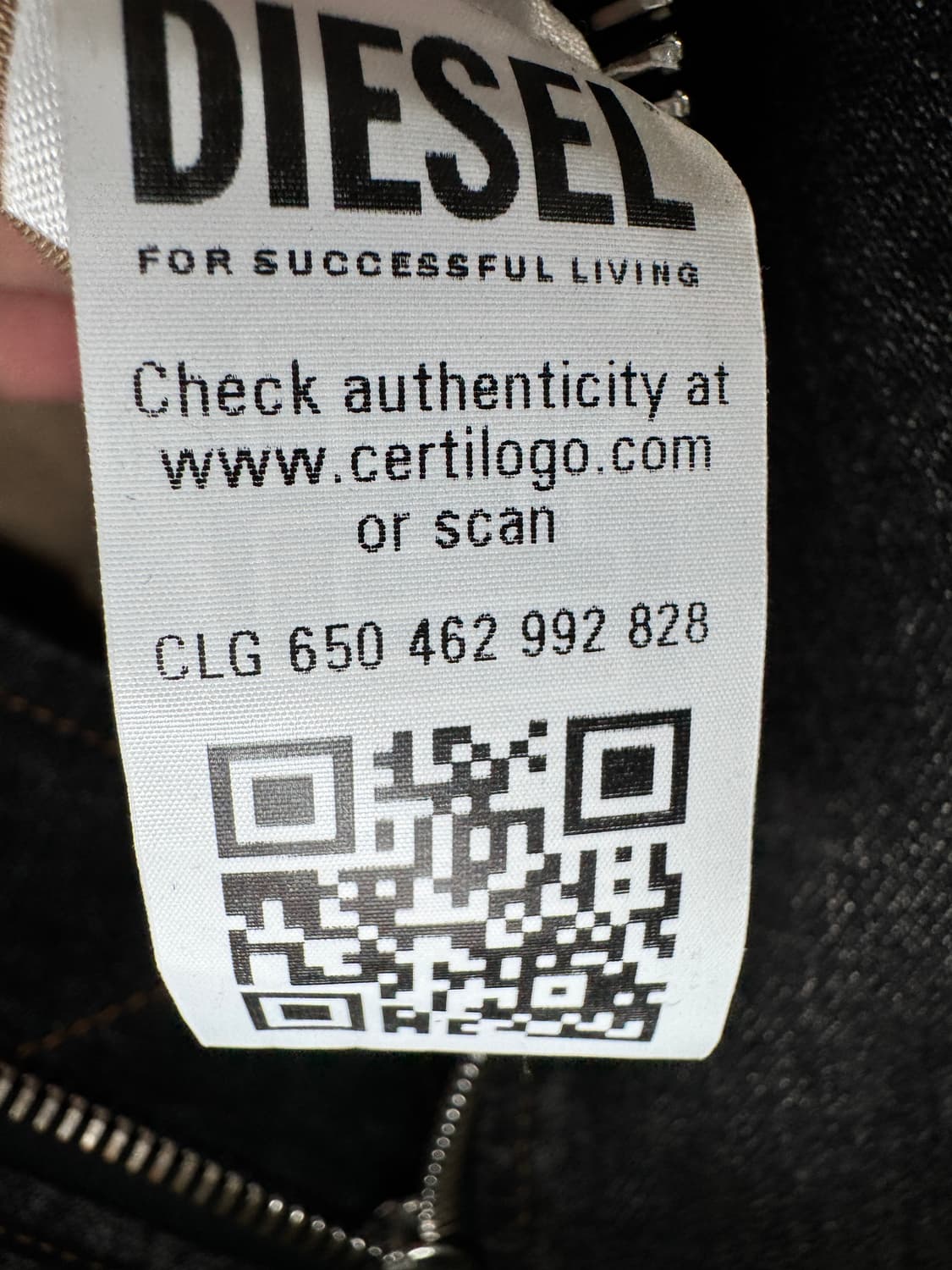 디젤 블랙 데님 자켓(D-Weltic) 상품이미지7