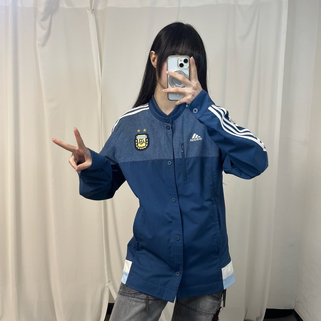 Adidas Argentina anthem jacket 상품이미지2