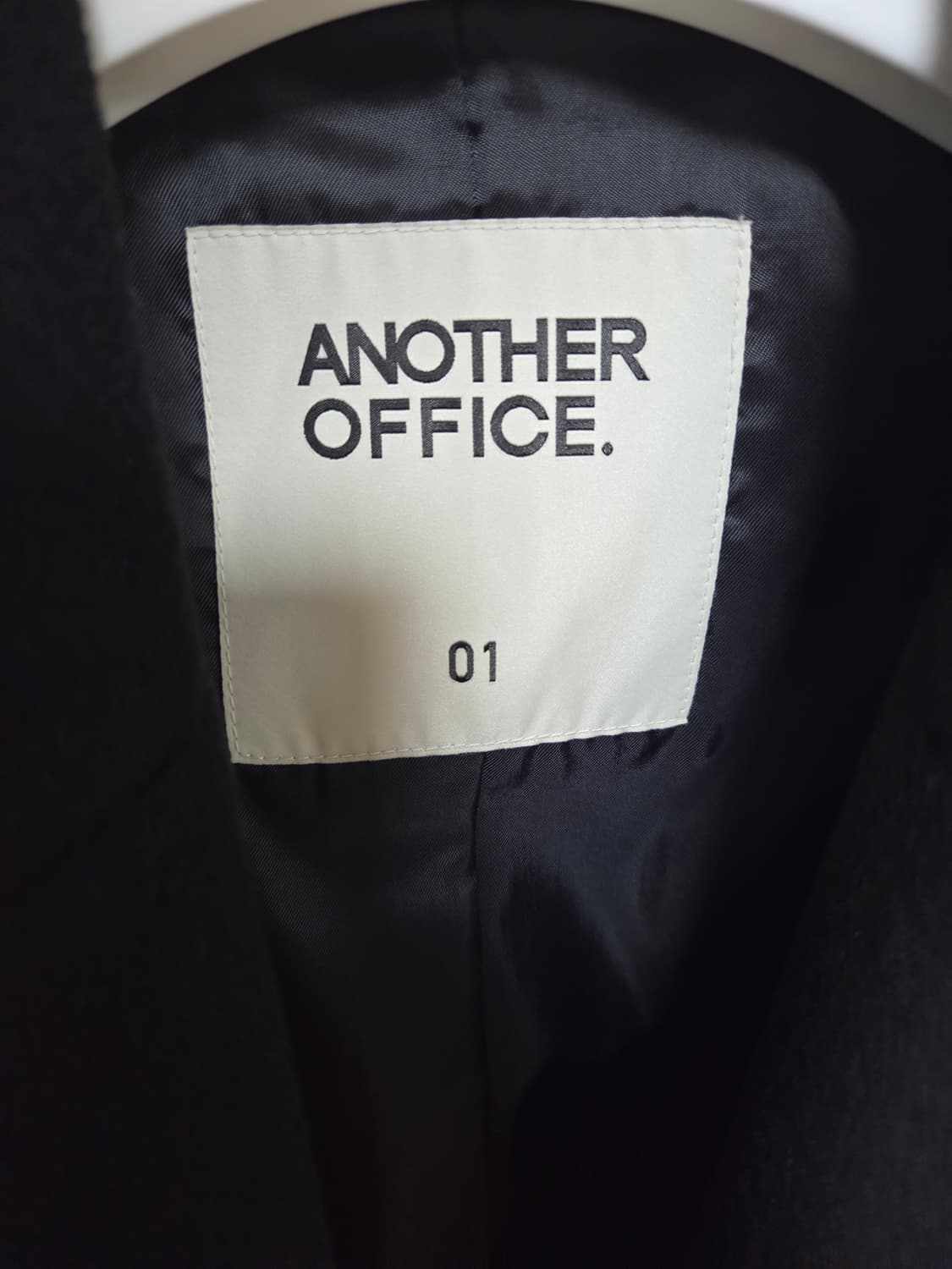 어나더오피스 scape 3btton blazer jacket 블랙1 상품이미지4