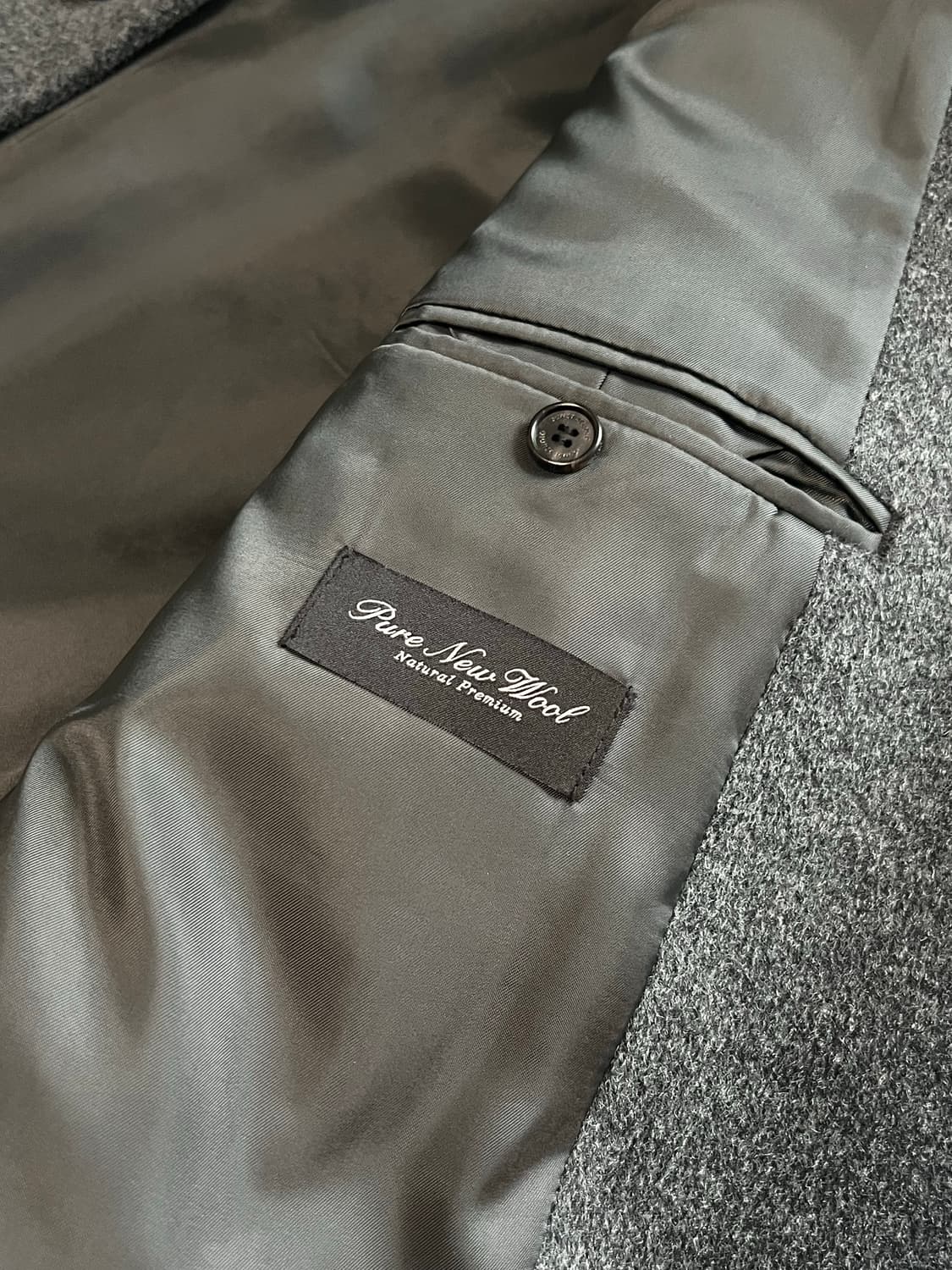 던스트포맨/CASHMERE COAT CHARCOAL GREY/XL 상품이미지6