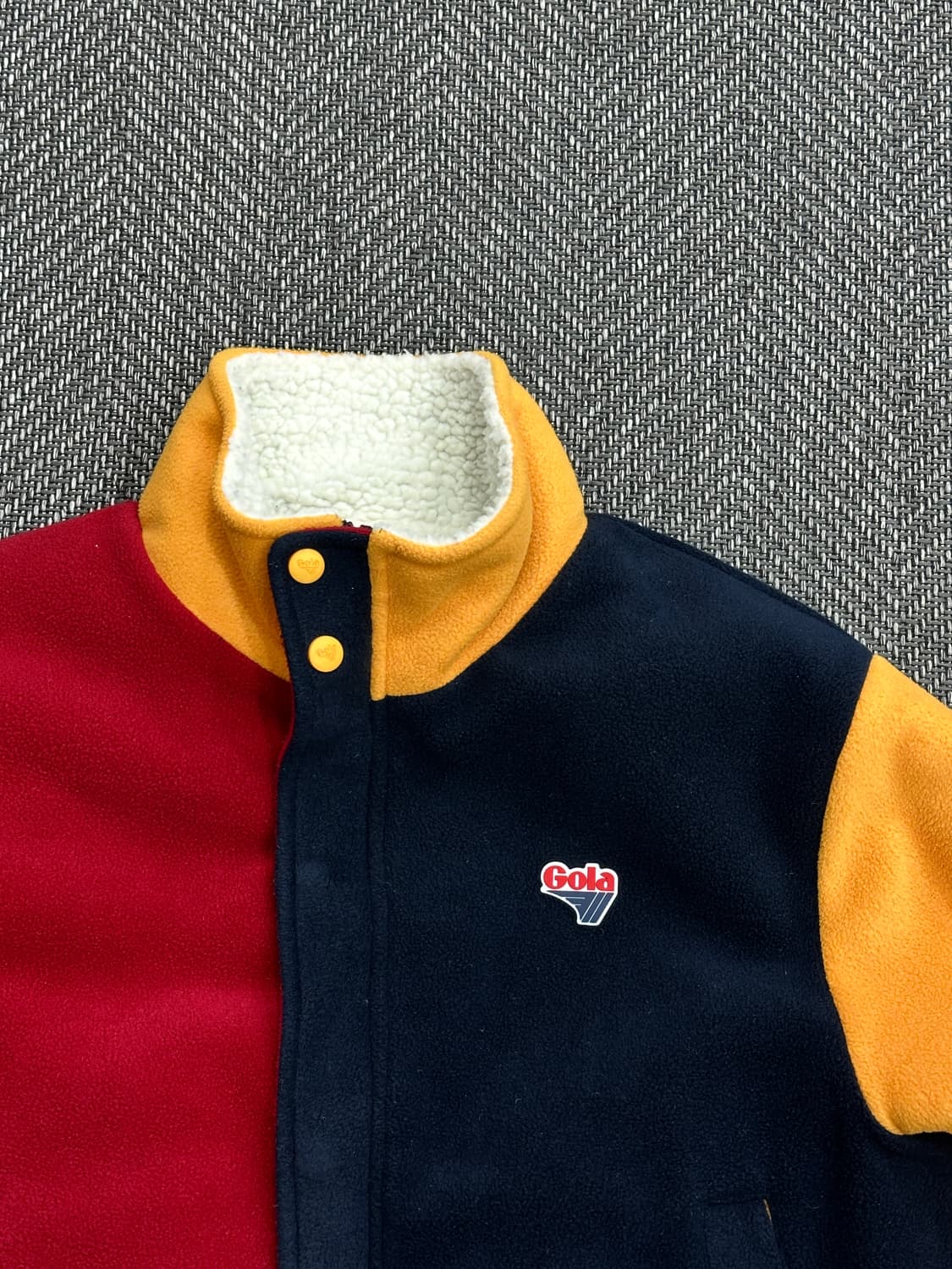 Gola 골라 리버시블 뽀글이 점퍼 상품이미지5