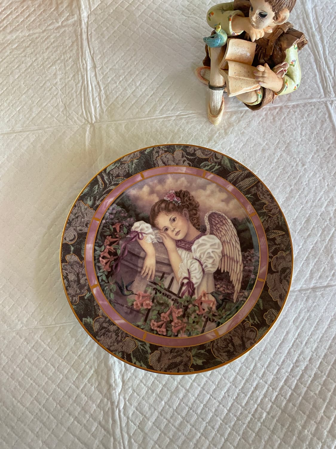 미국 빈티지 엔틱 장식 그릇 잡시 상품이미지1