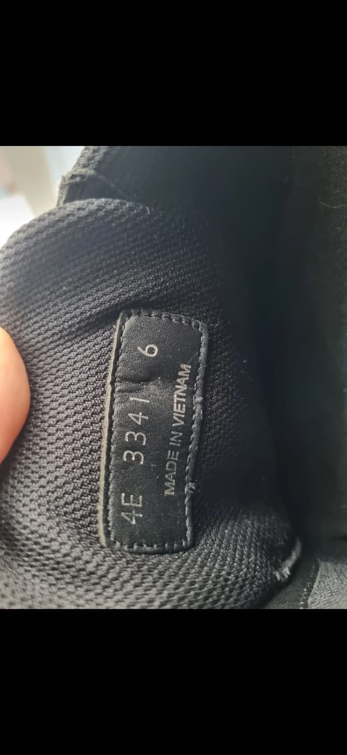 프라다 블랙 스니커즈 사이즈 6 상품이미지3