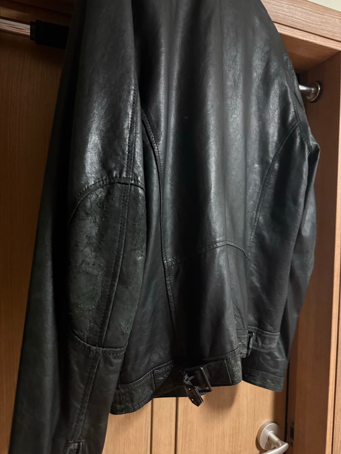 디젤 양가죽 자켓 (착샷) 상품이미지4